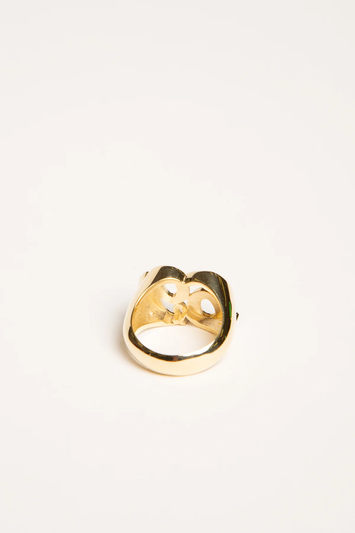 CHEMIST | YELLOW GOLD M FACE 69 RING - Image 3