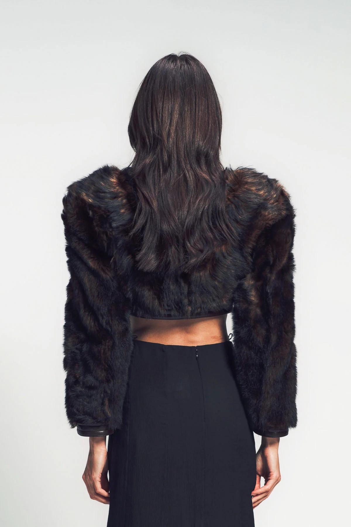 CHLOÉ | CROPPED SPENCER JACKET IN LEATHER - Image 4