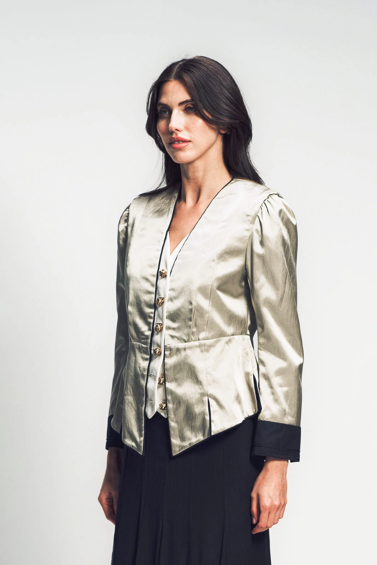 CHLOÉ | TAILORED SILK JACKET - Image 3
