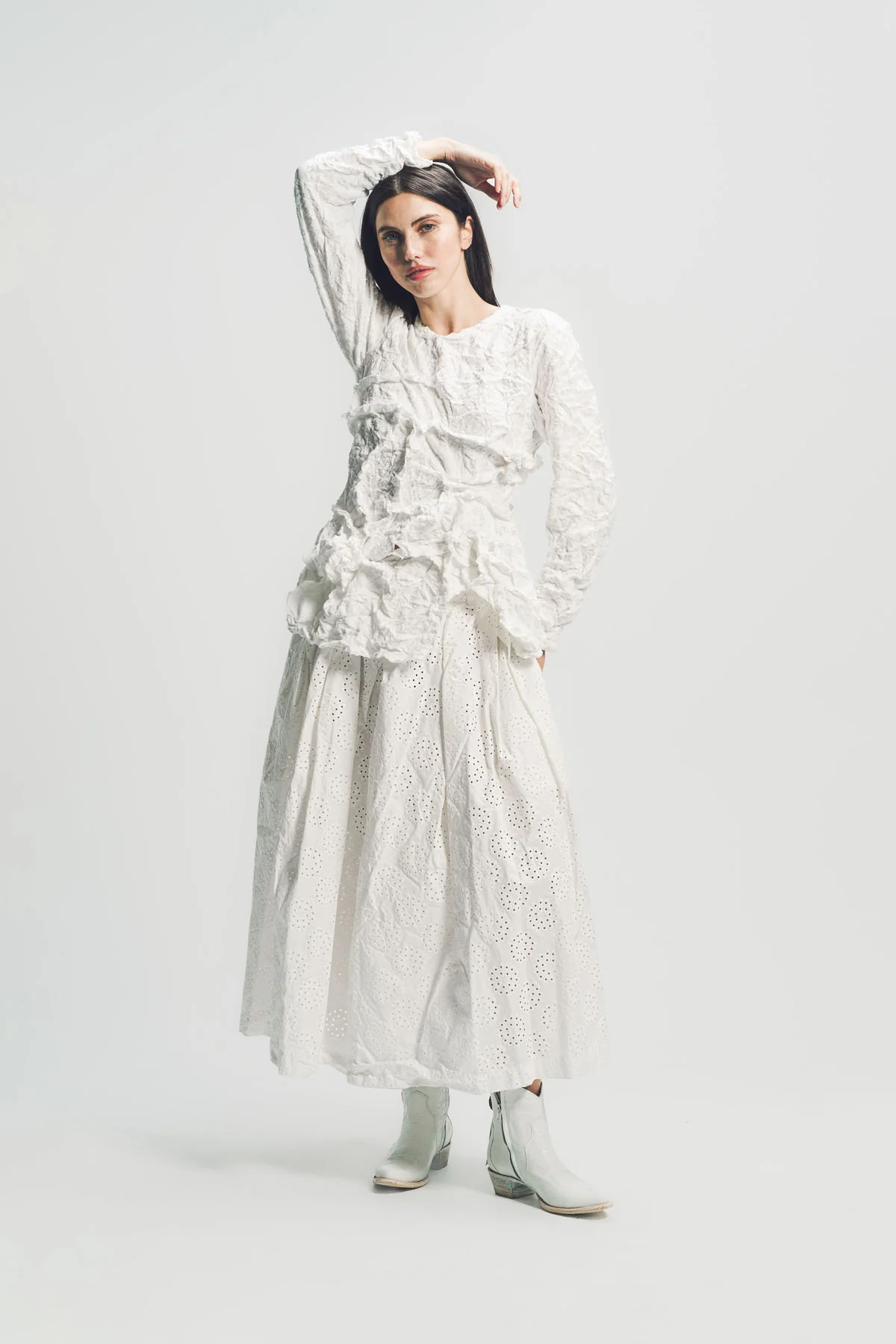 COMME DES GARCONS | COTTON SKIRT PANTS