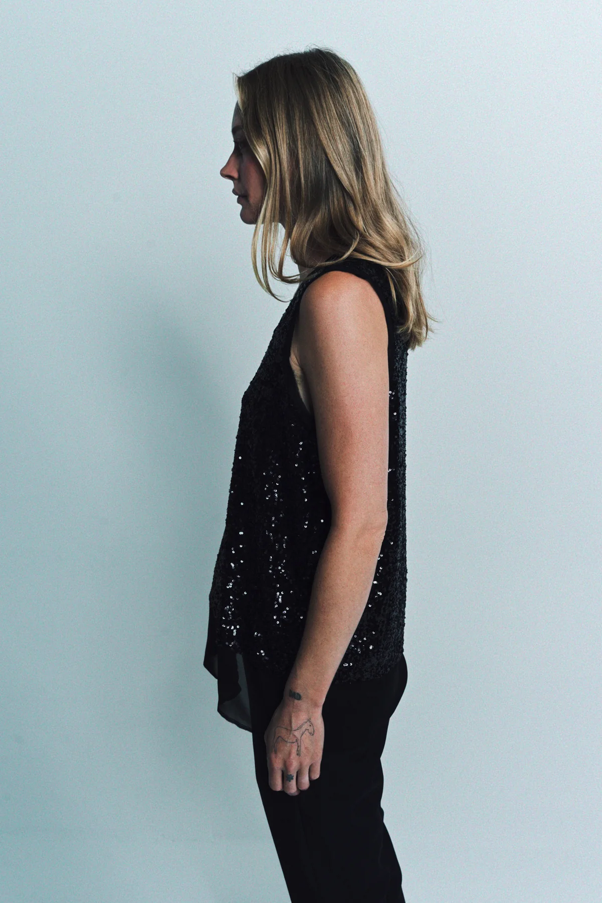 COMME DES GARCONS | SPANGLES TANK - Image 3