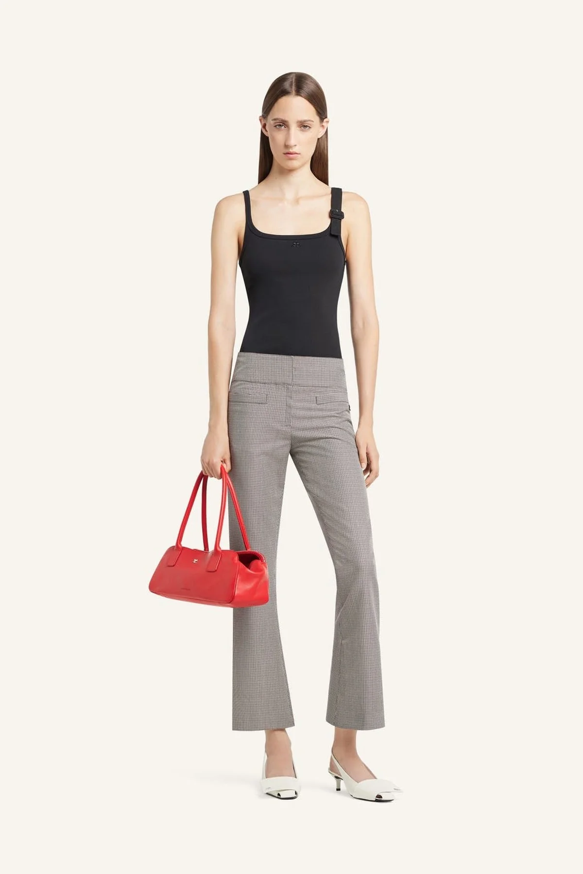 COURRÈGES | BUCKLE 90'S RIB TANK - Image 2
