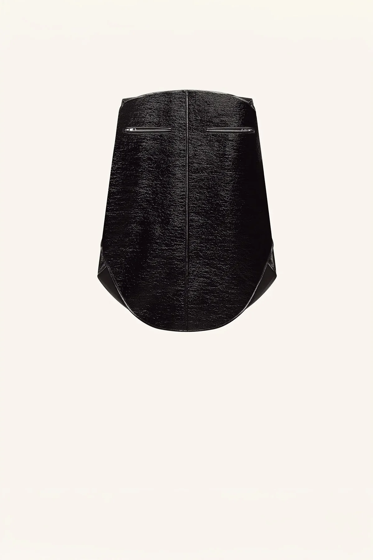 COURRÈGES | CIRCLE VINYL SKIRT