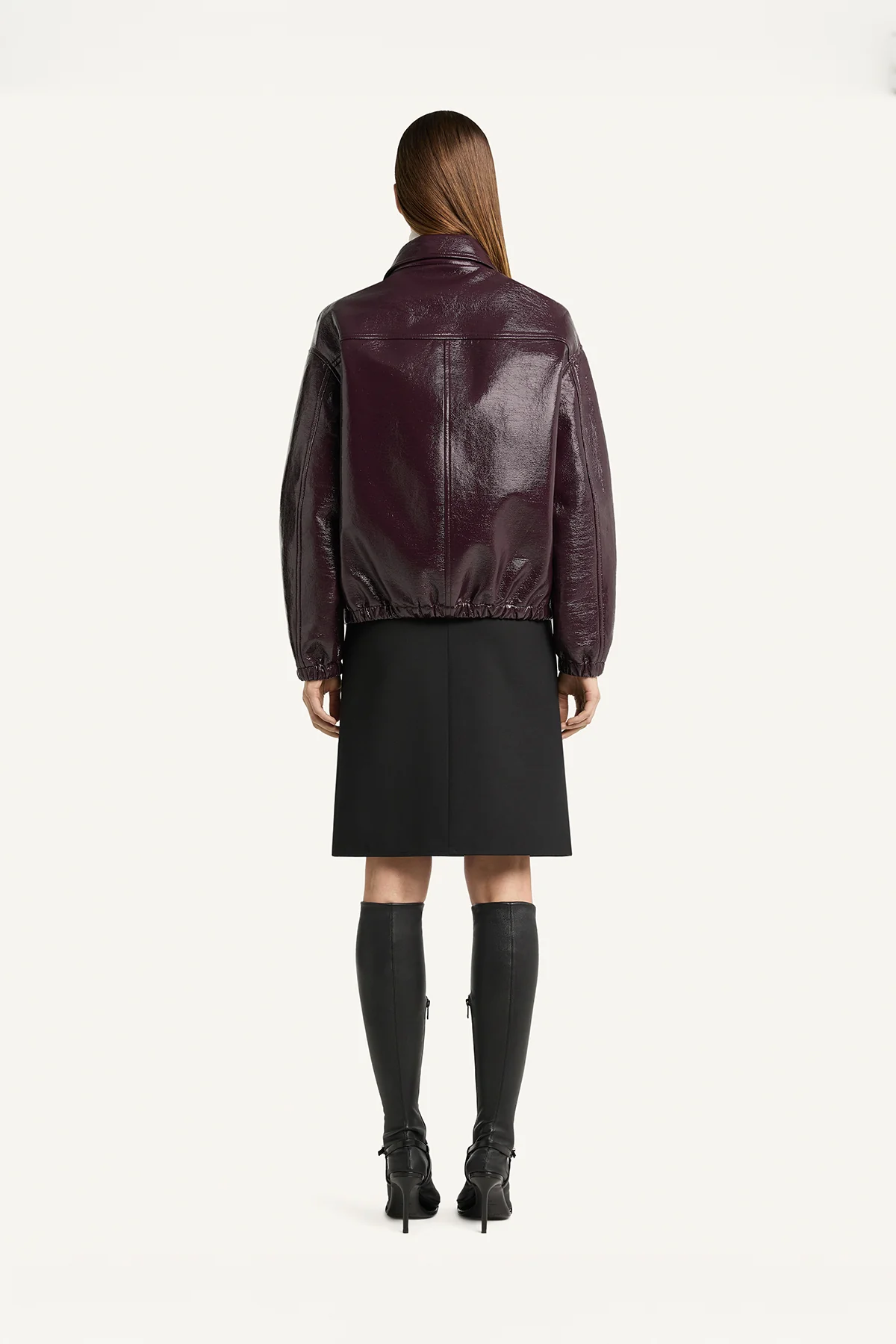 COURRÈGES | Vinyl Bomber Jacket - Image 4