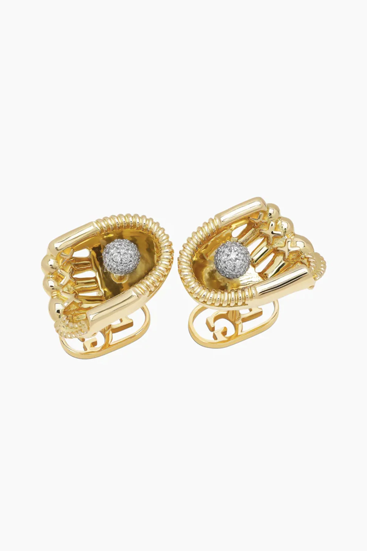 David Gotlib | 18kyg Gloves Cufflinks - Image 2