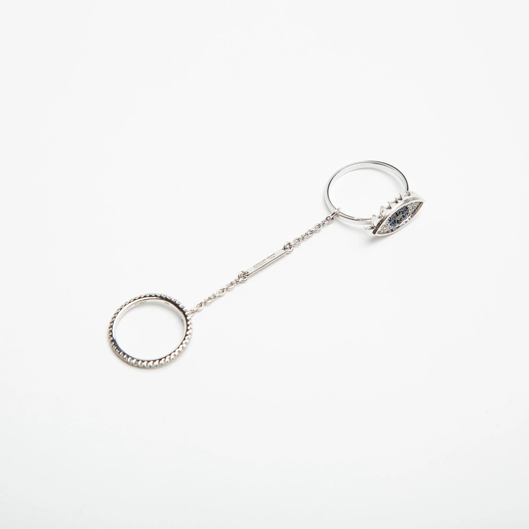 DELFINA DELETTREZ | 2 IN 1 DIAMOND EYE RING - Image 3