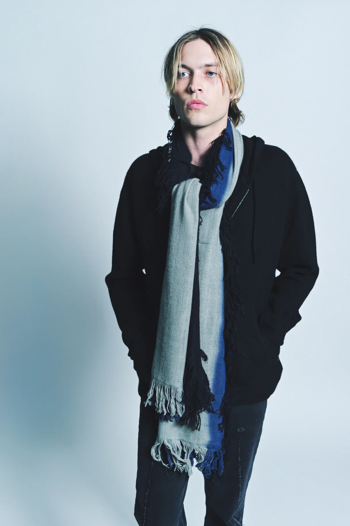 DENIS COLOMB | HAUSA TIE DYE STOLE - Image 5