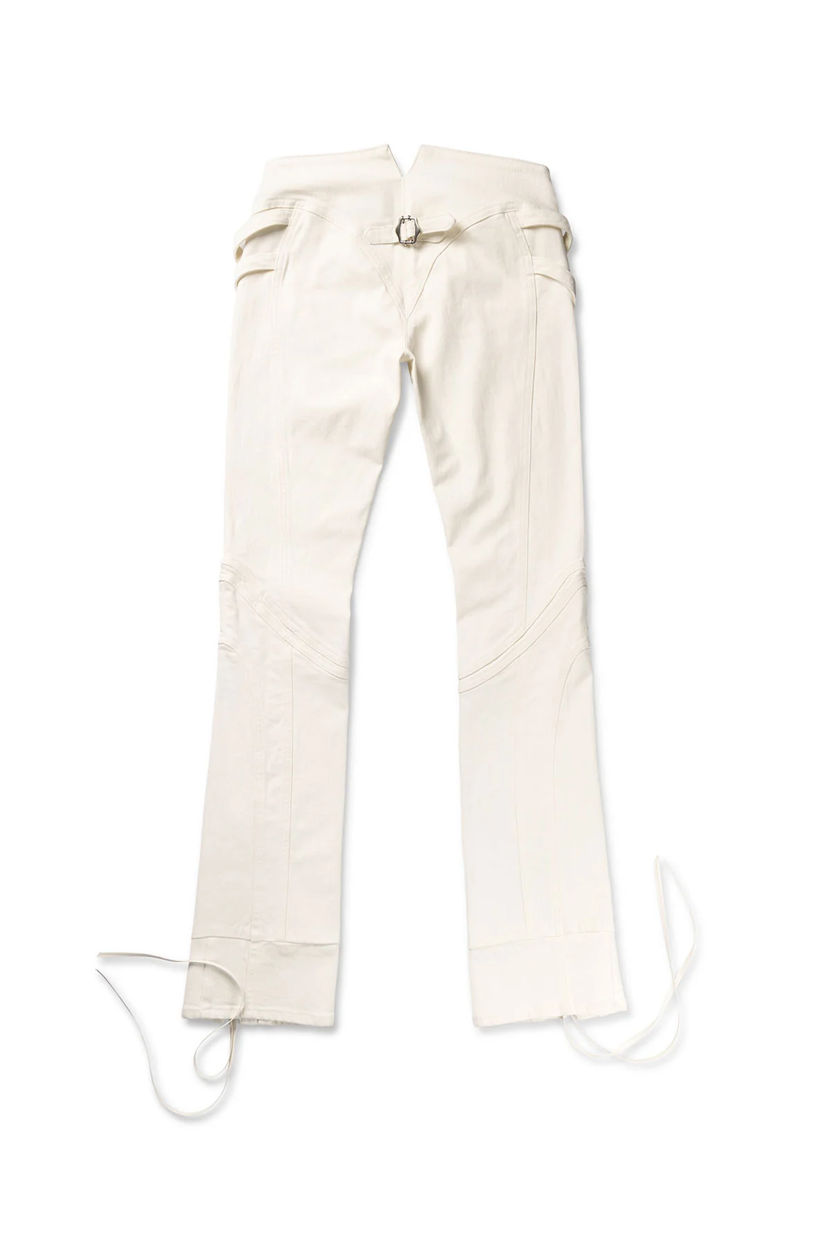 Dilara Findikoglu | Drama of Exile Jeans in White - Image 2