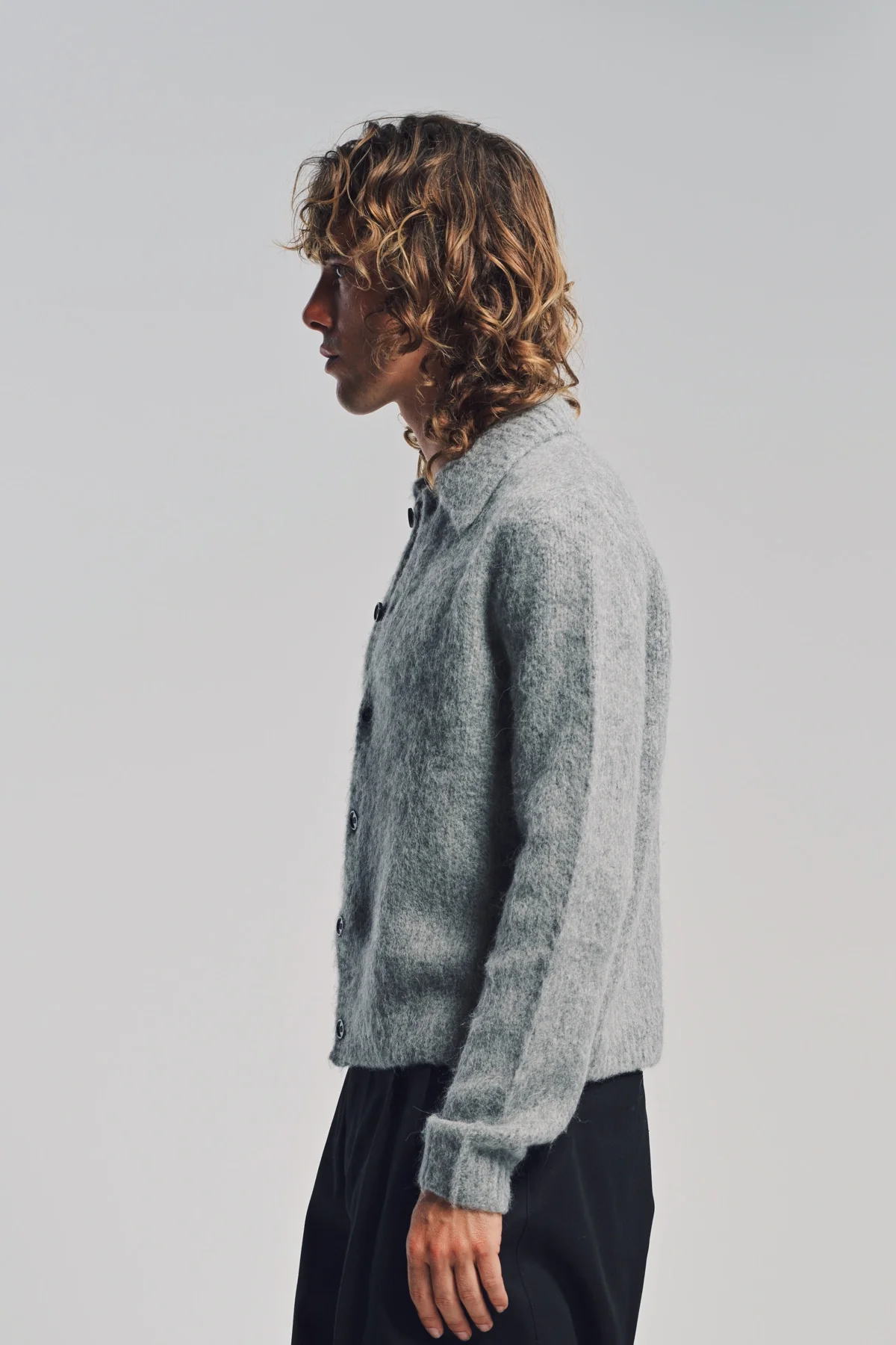 DRIES VAN NOTEN | COLLARED CARDIGAN - Image 3