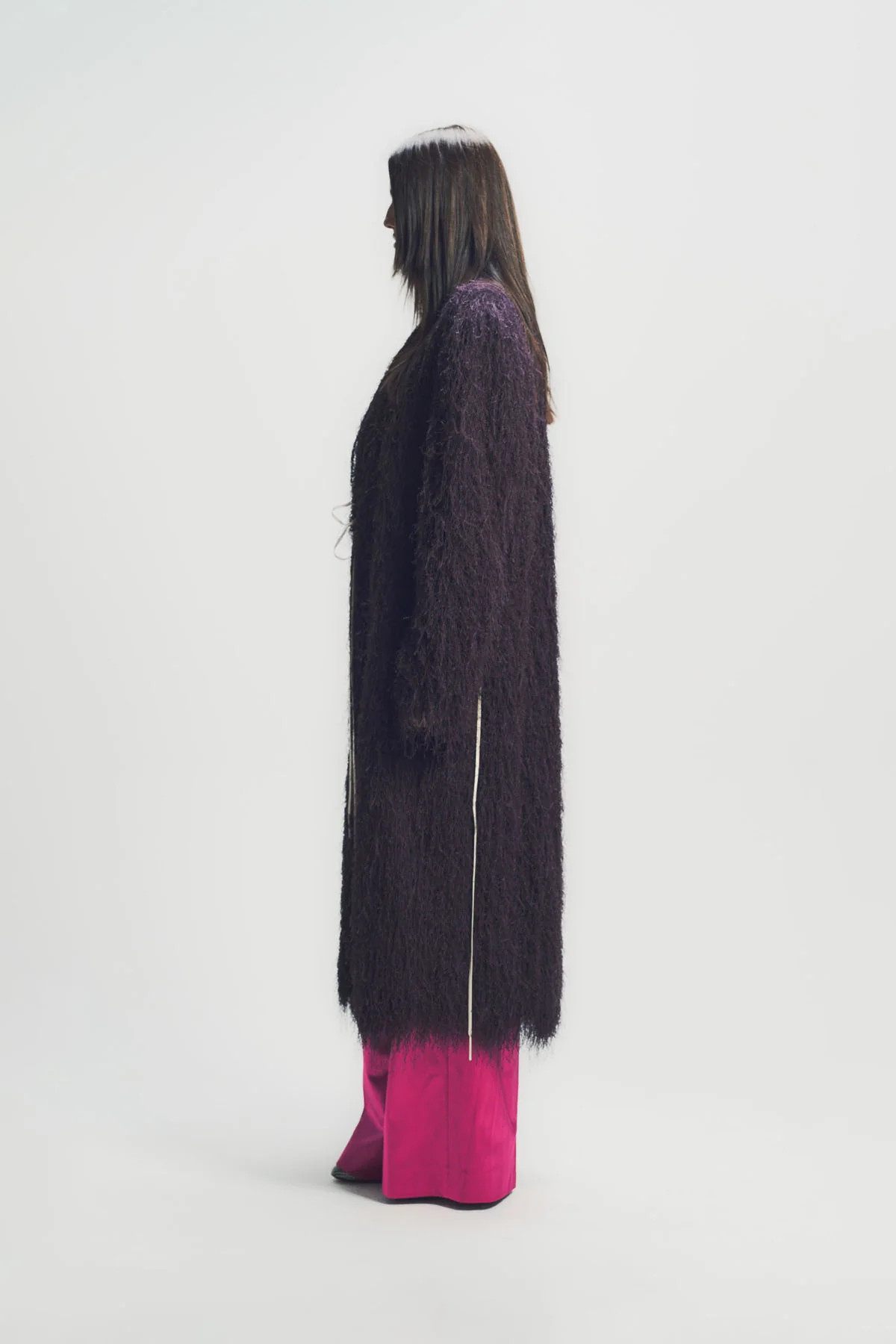DRIES VAN NOTEN | FRINGED COAT - Image 3