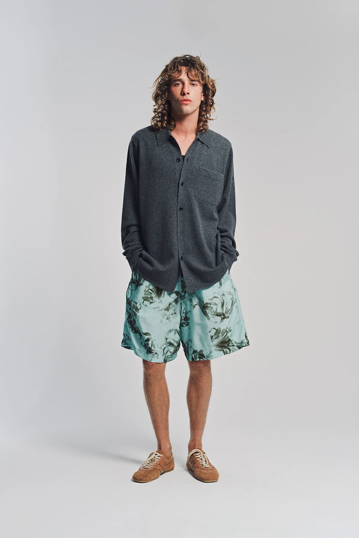 DRIES VAN NOTEN | NERINE FLOWER BORDER SHORTS