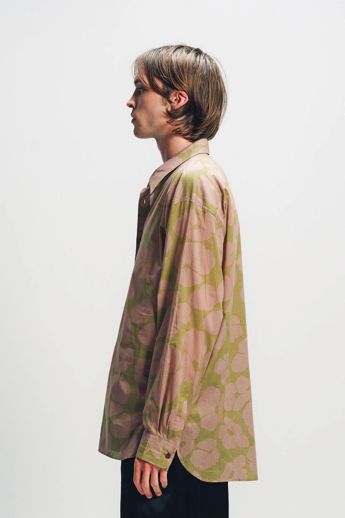 DRIES VAN NOTEN | PRINTED LONG SLEEVE SHIRT - Image 3
