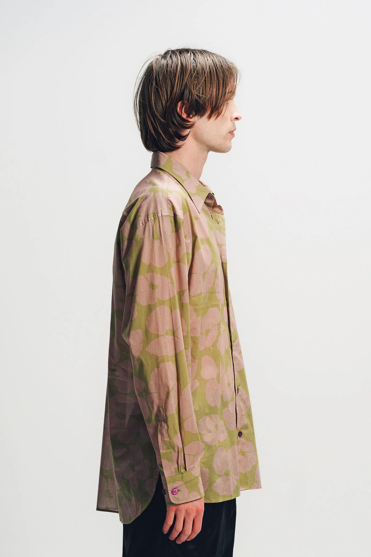 DRIES VAN NOTEN | PRINTED LONG SLEEVE SHIRT - Image 5