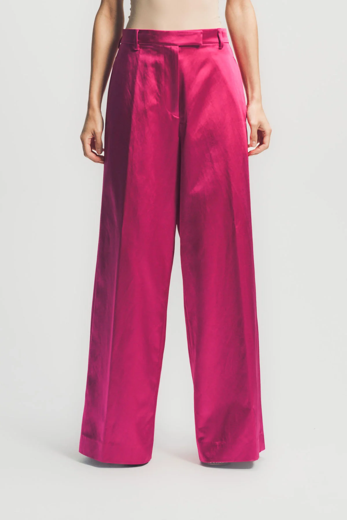 DRIES VAN NOTEN | WASHED SATIN PANTS - Image 2