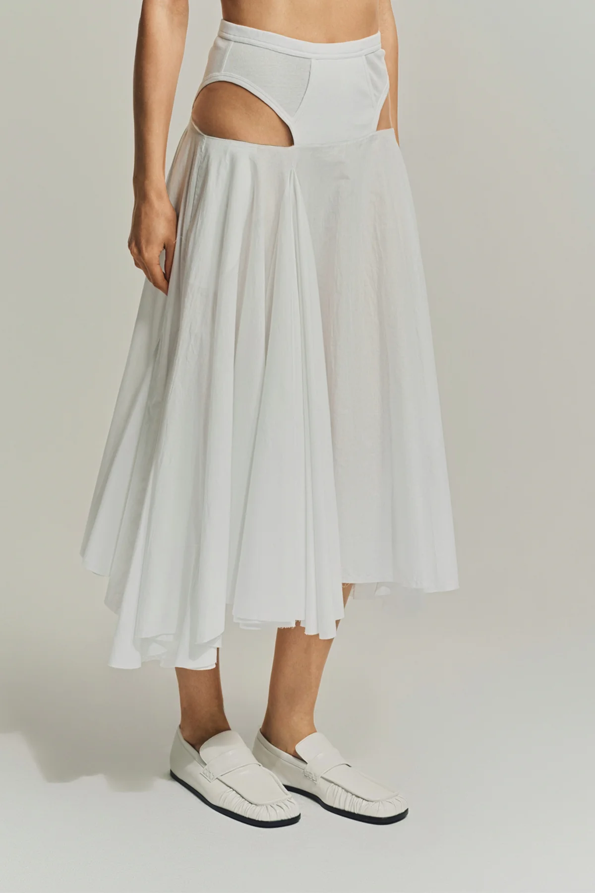 DURAN LANTINK | UNDERWEAR RAWEDGE SKIRT - Image 4