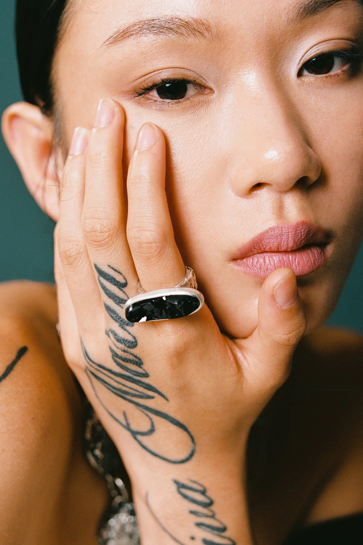 ELIZABETH HOOPER | WAX GARNET RING 1 - Image 2