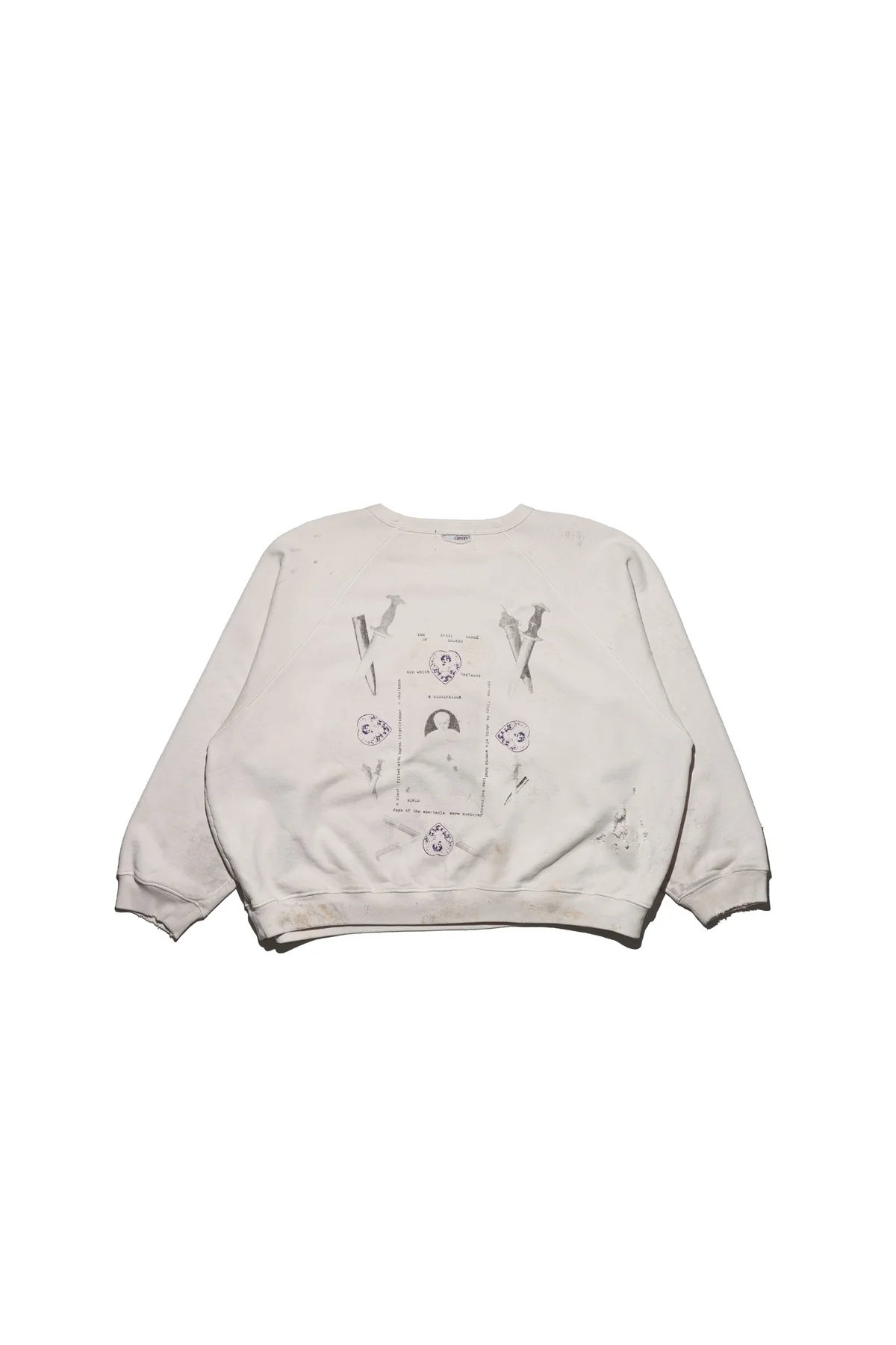 ENFANTS RICHES DÉPRIMÉS | EMMANUELLE IV RAGLAN CREWNECK - Image 2