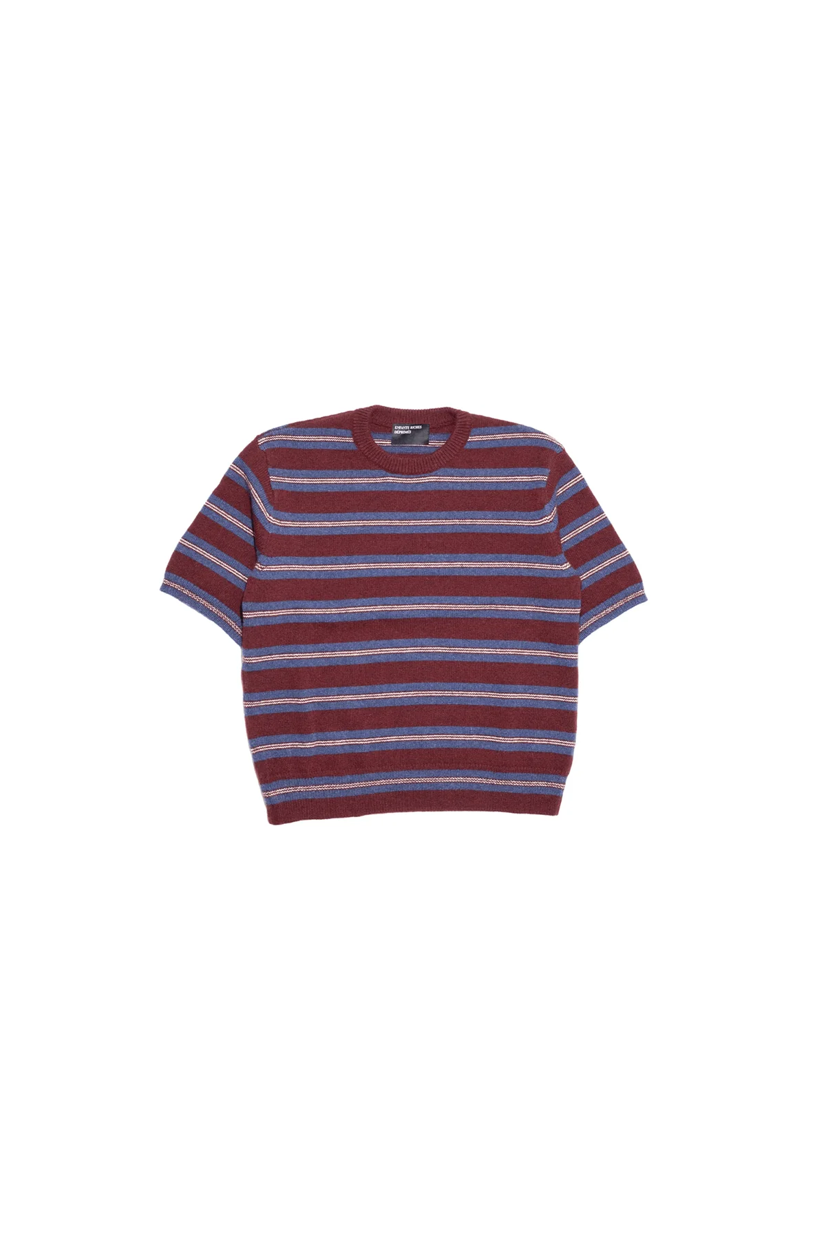 ENFANTS RICHES DÉPRIMÉS | STRIPED EDDIE SHORT SLEEVE SWEATER