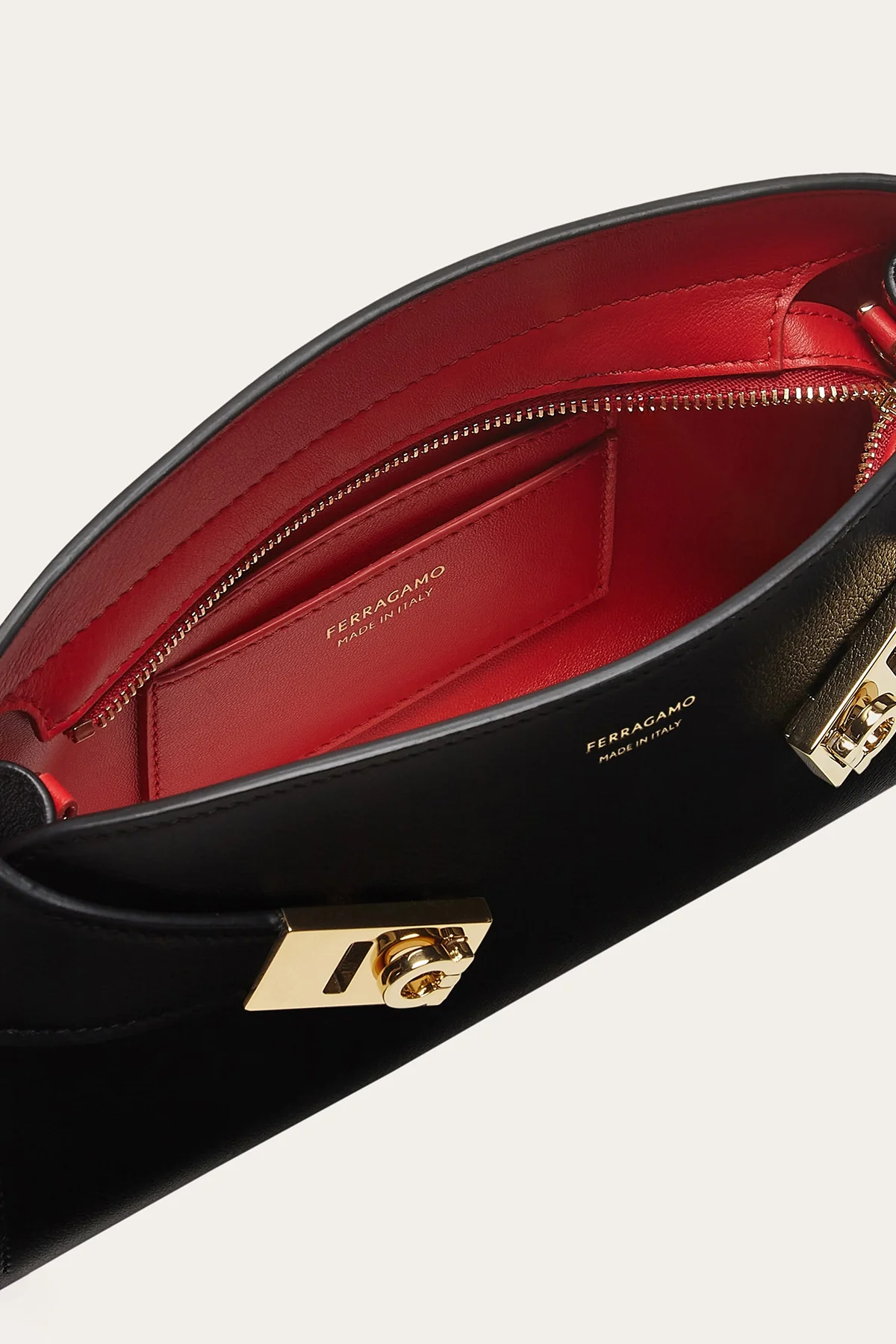 FERRAGAMO | HUG MINI BICOLOR CROSSBODY BAG - Image 4