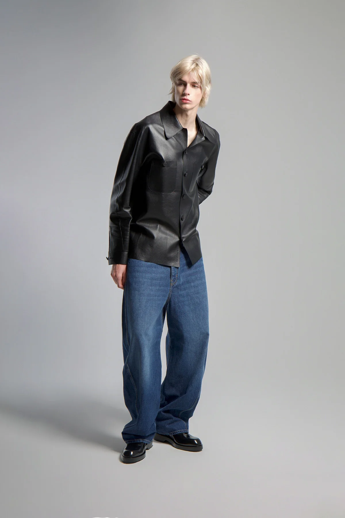 GIVENCHY | COUTURE SEAM WASHED JEANS