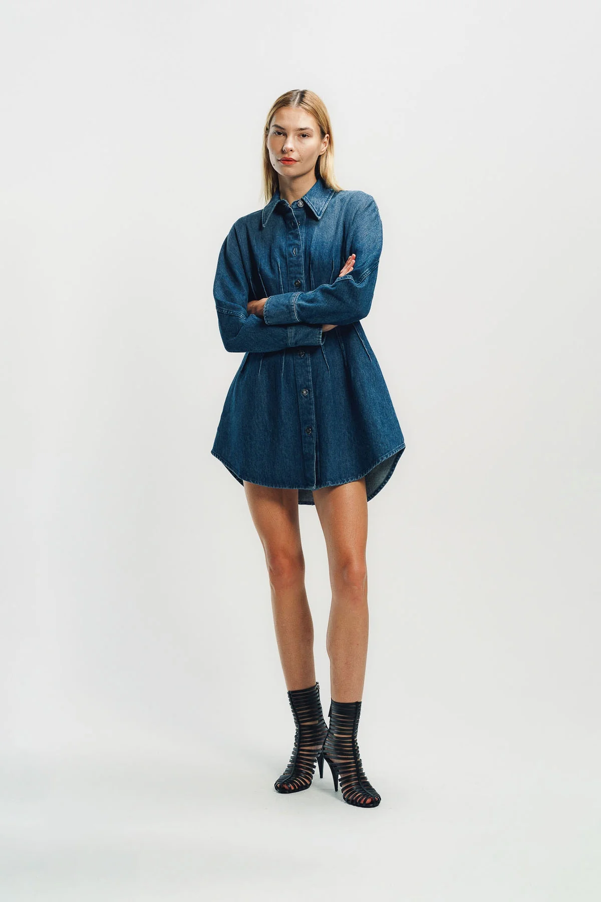 GIVENCHY | DENIM COCOON DRESS