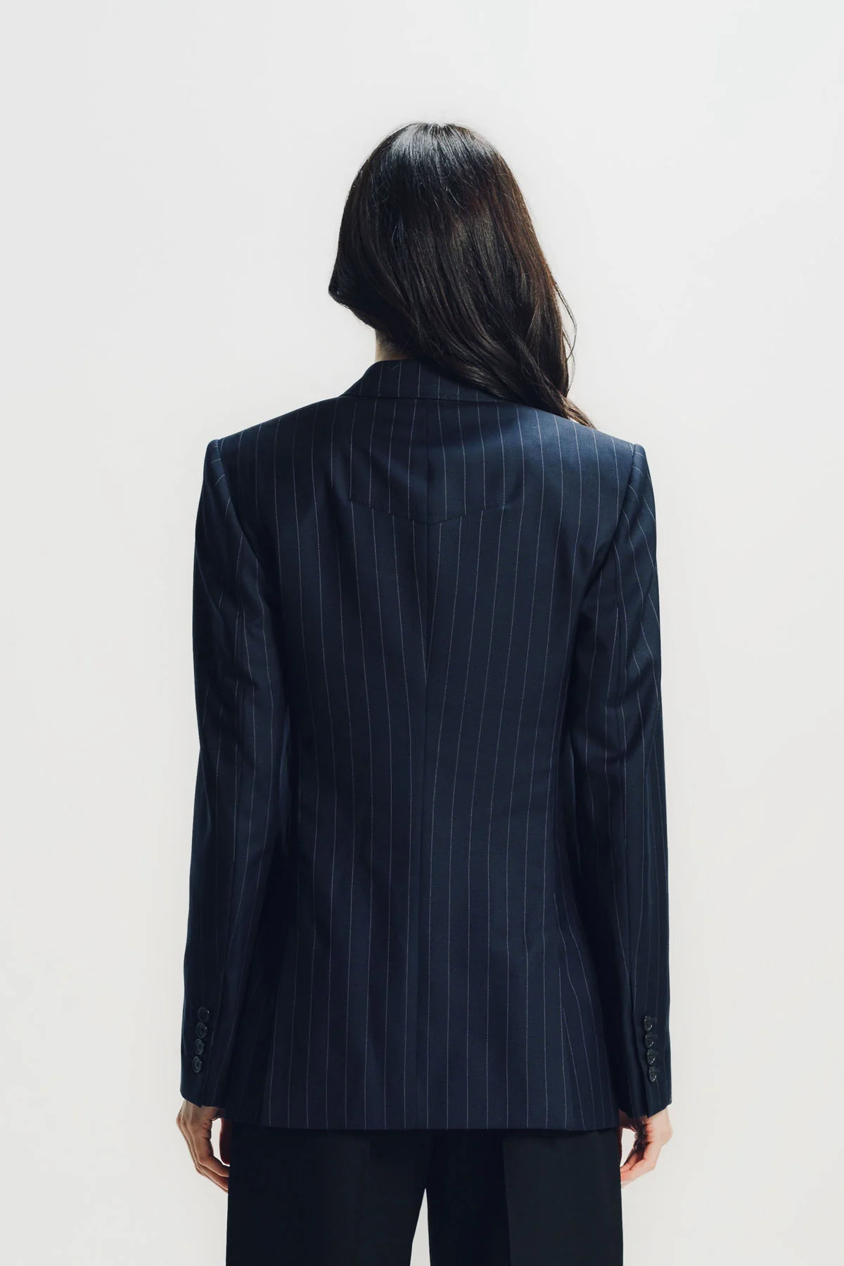 Givenchy | Double-breasted Striped Jacket in Wool - Image 4