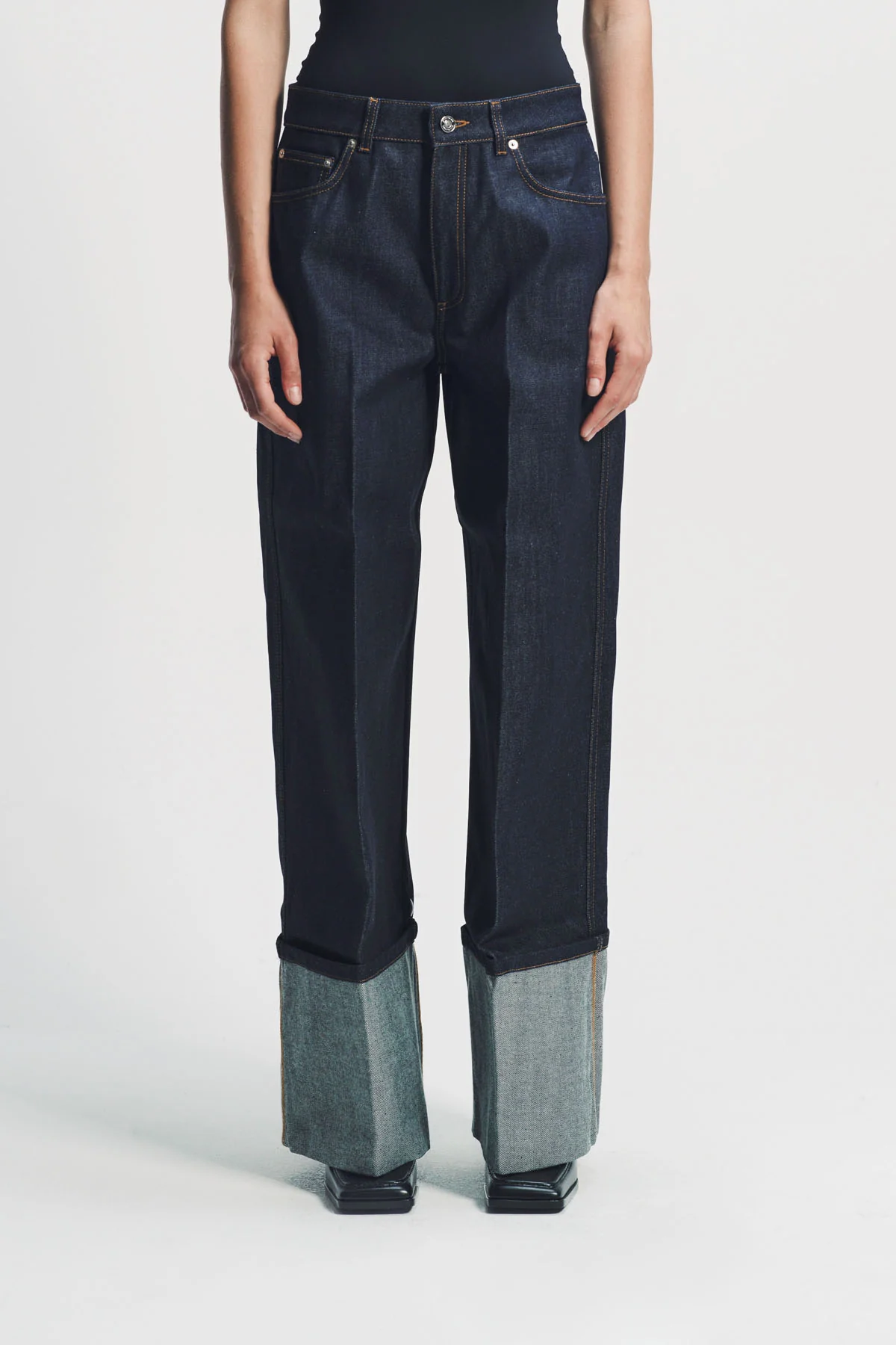 Givenchy | Raw Turn-Up Jeans - Image 2