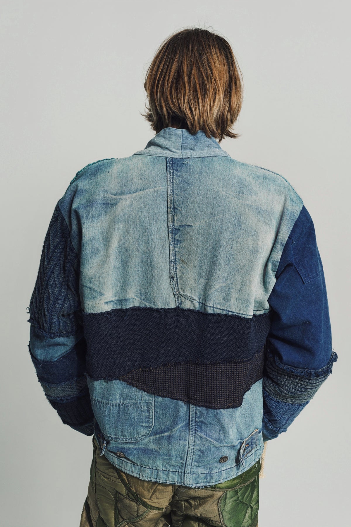 GREG LAUREN | MIXED BLUES CROPPED GL1 - Image 3
