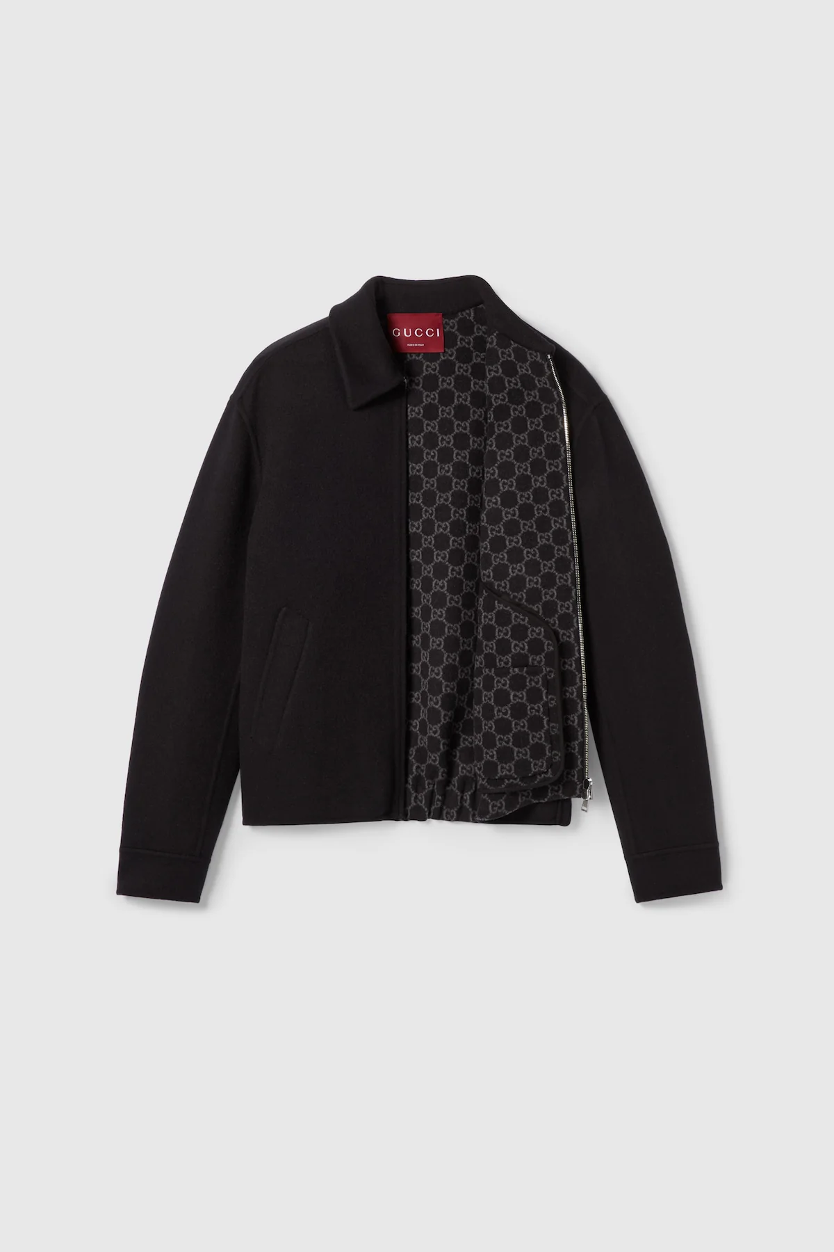 GUCCI | DOUBLE WOOL ZIP JACKET - Image 2