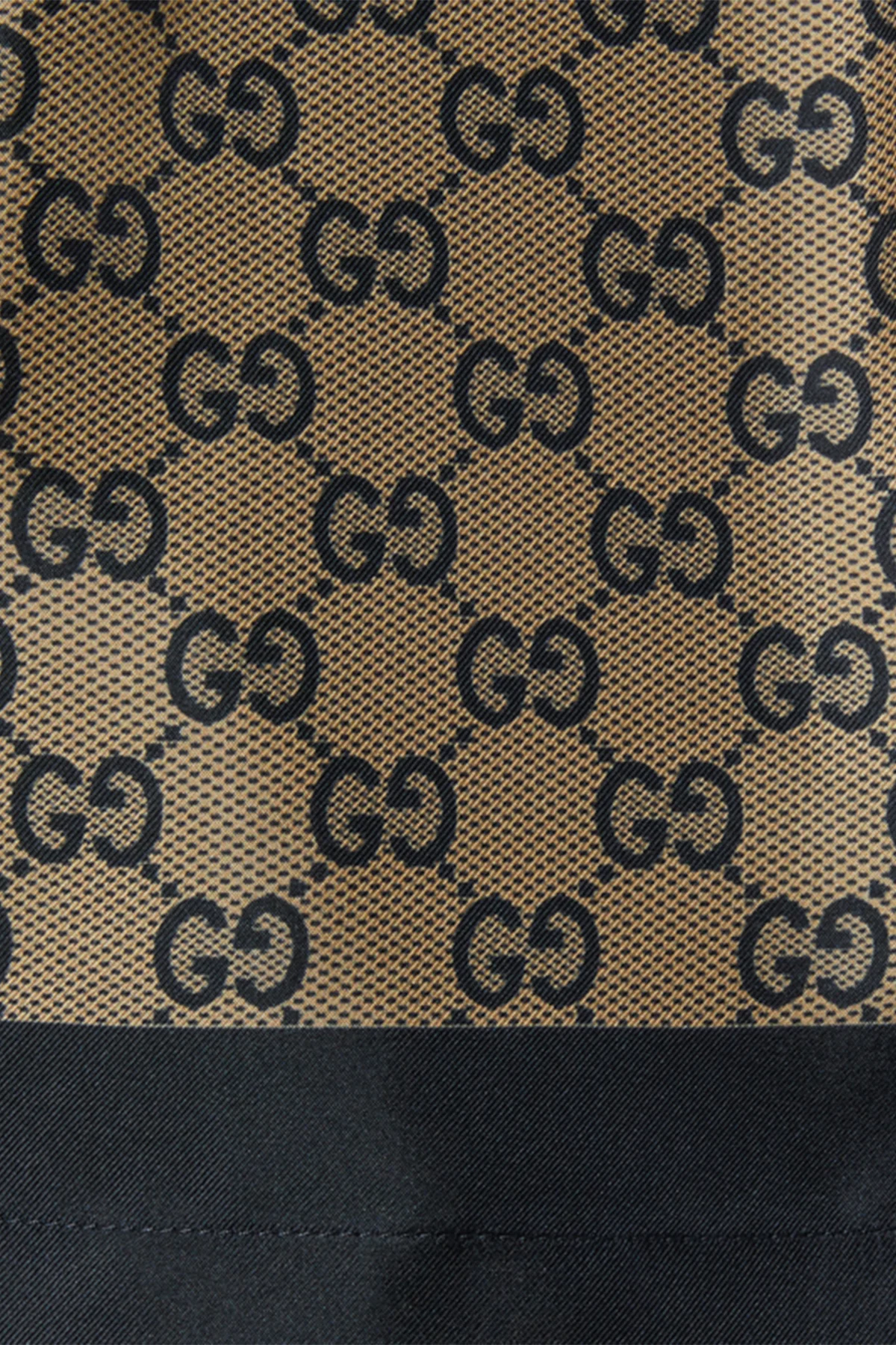 GUCCI | PRINTED SILK TWILL SHORTS - Image 2