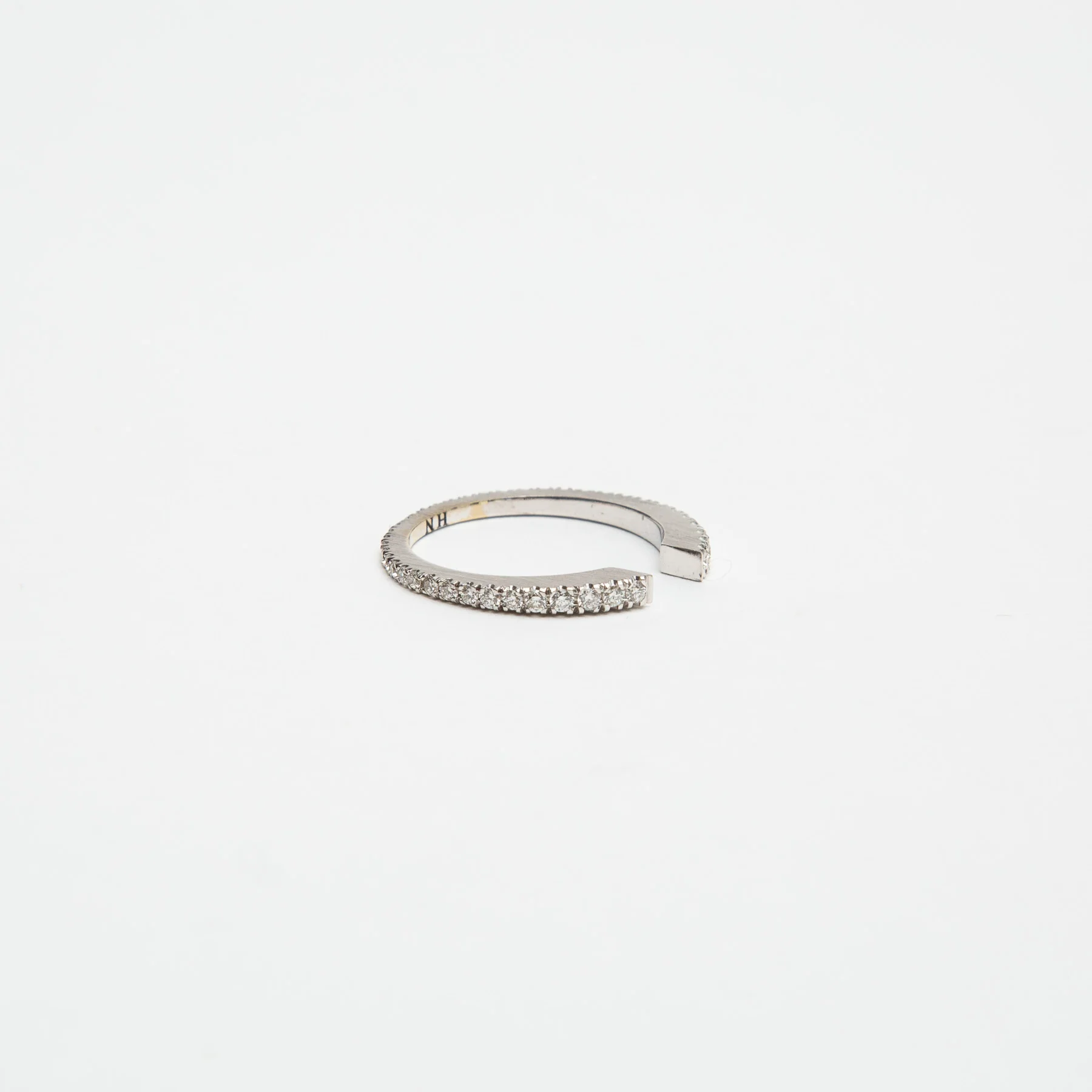 HADAR NORNBERG | PAVE DIAMOND UNTITLED RING - Image 2