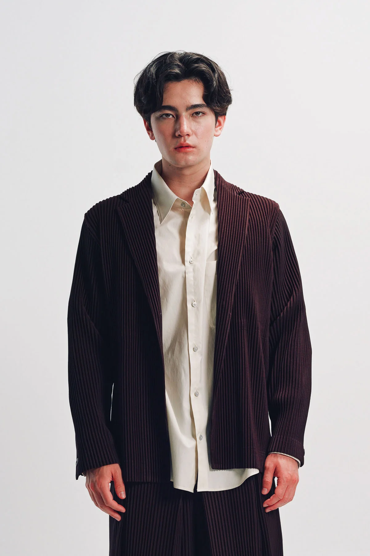 Homme Plissé Issey Miyake | Tailored Pleated Blazer - Image 2