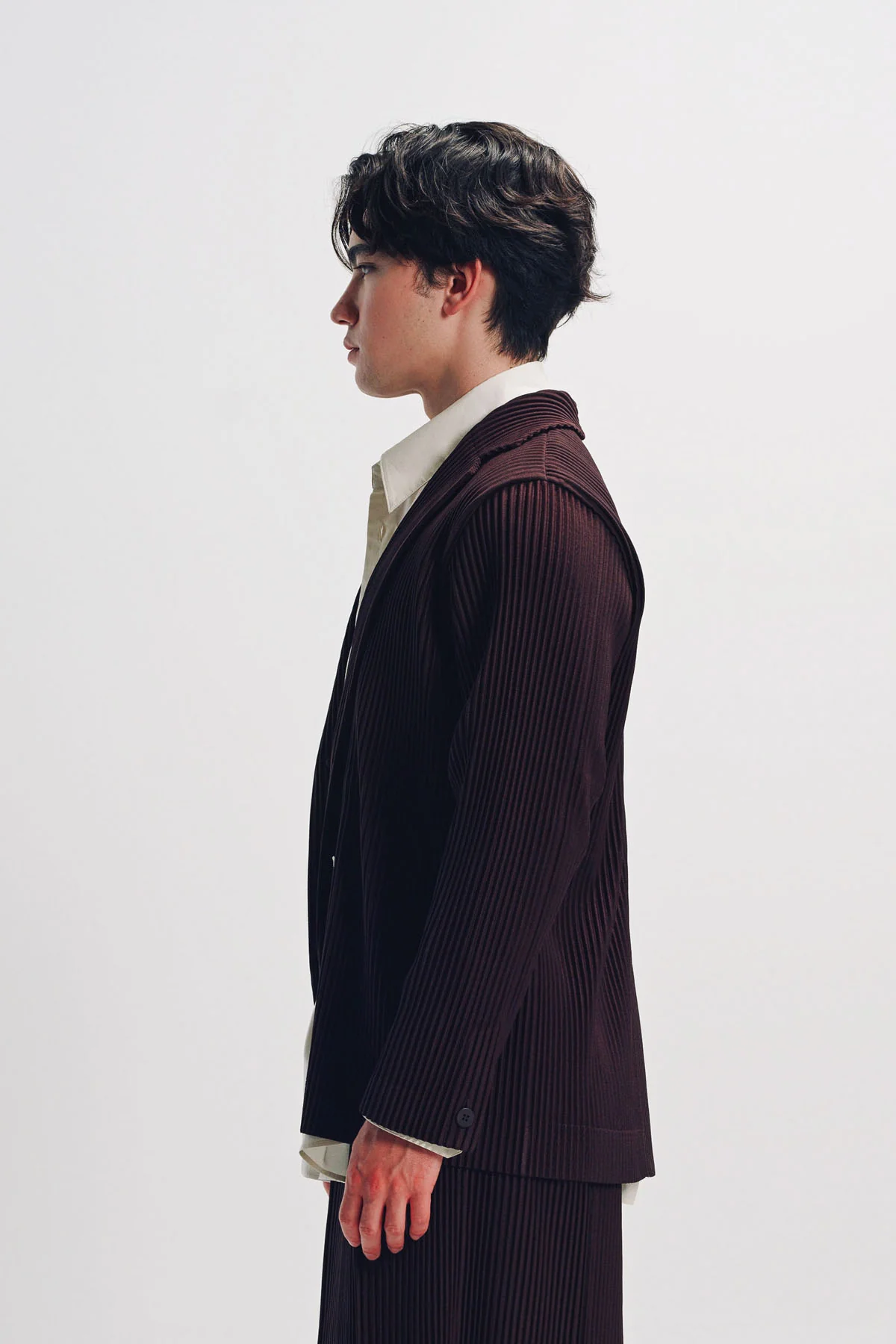 Homme Plissé Issey Miyake | Tailored Pleated Blazer - Image 3