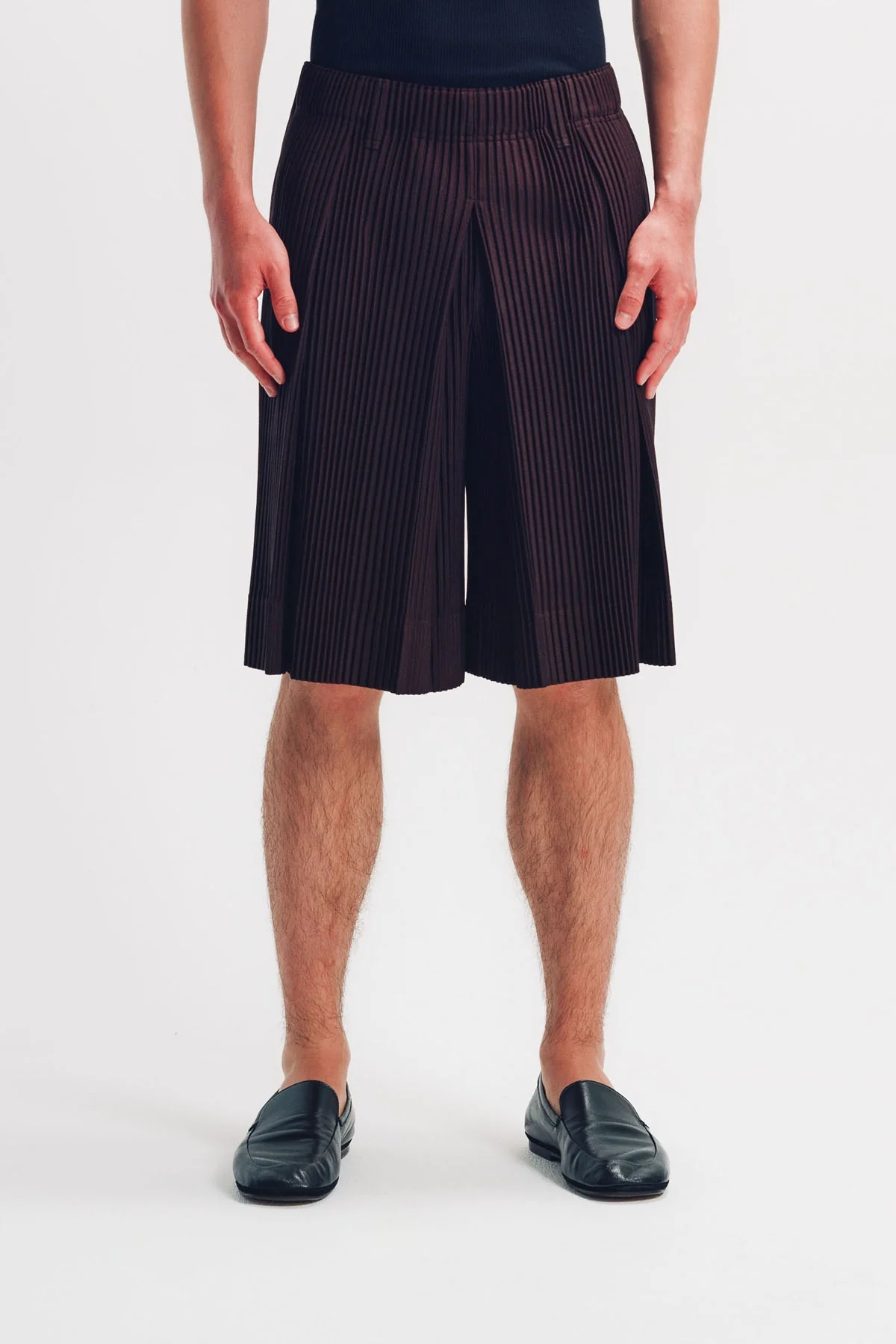 Homme Plissé Issey Miyake | Tailored Pleated Shorts - Image 2