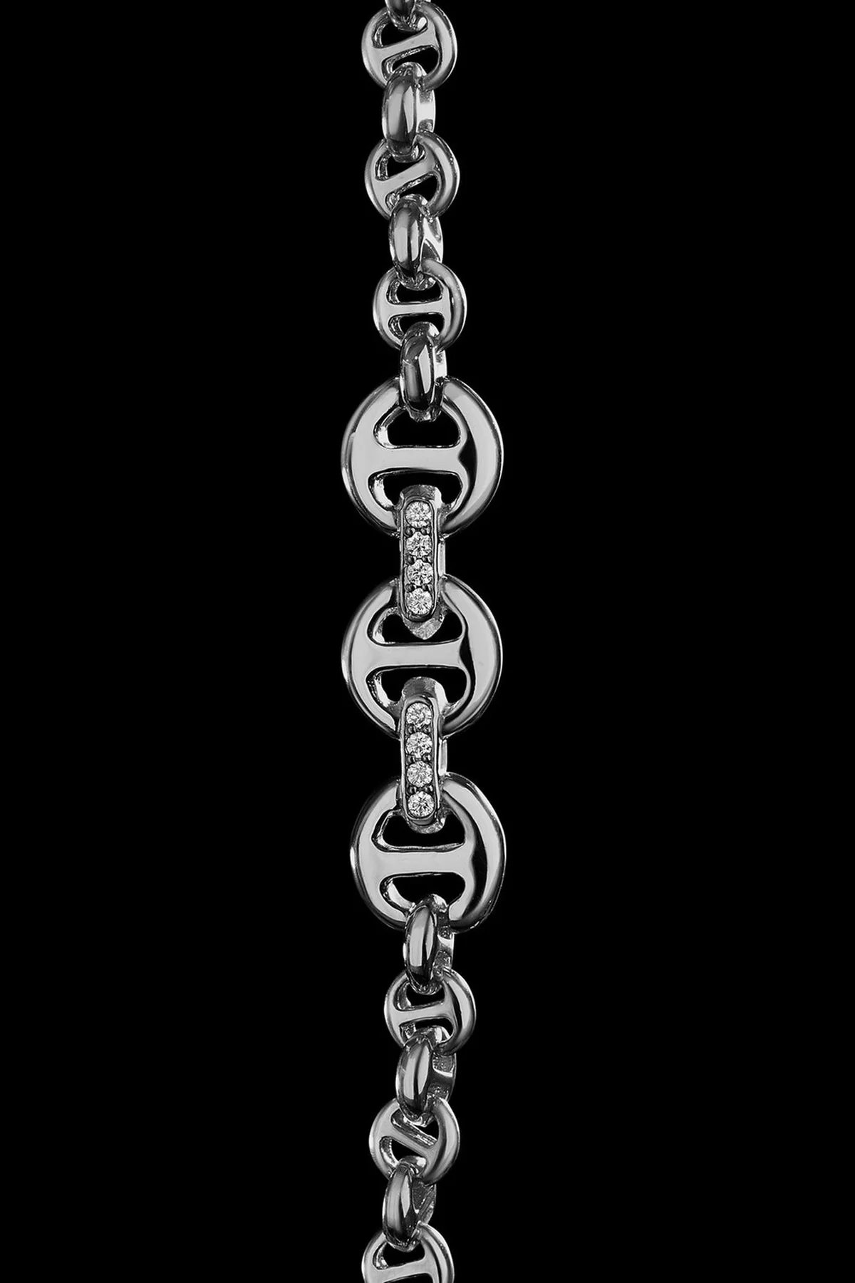 Hoorsenbuhs | 5mm Link Necklace With Diamond Pendant - Image 5