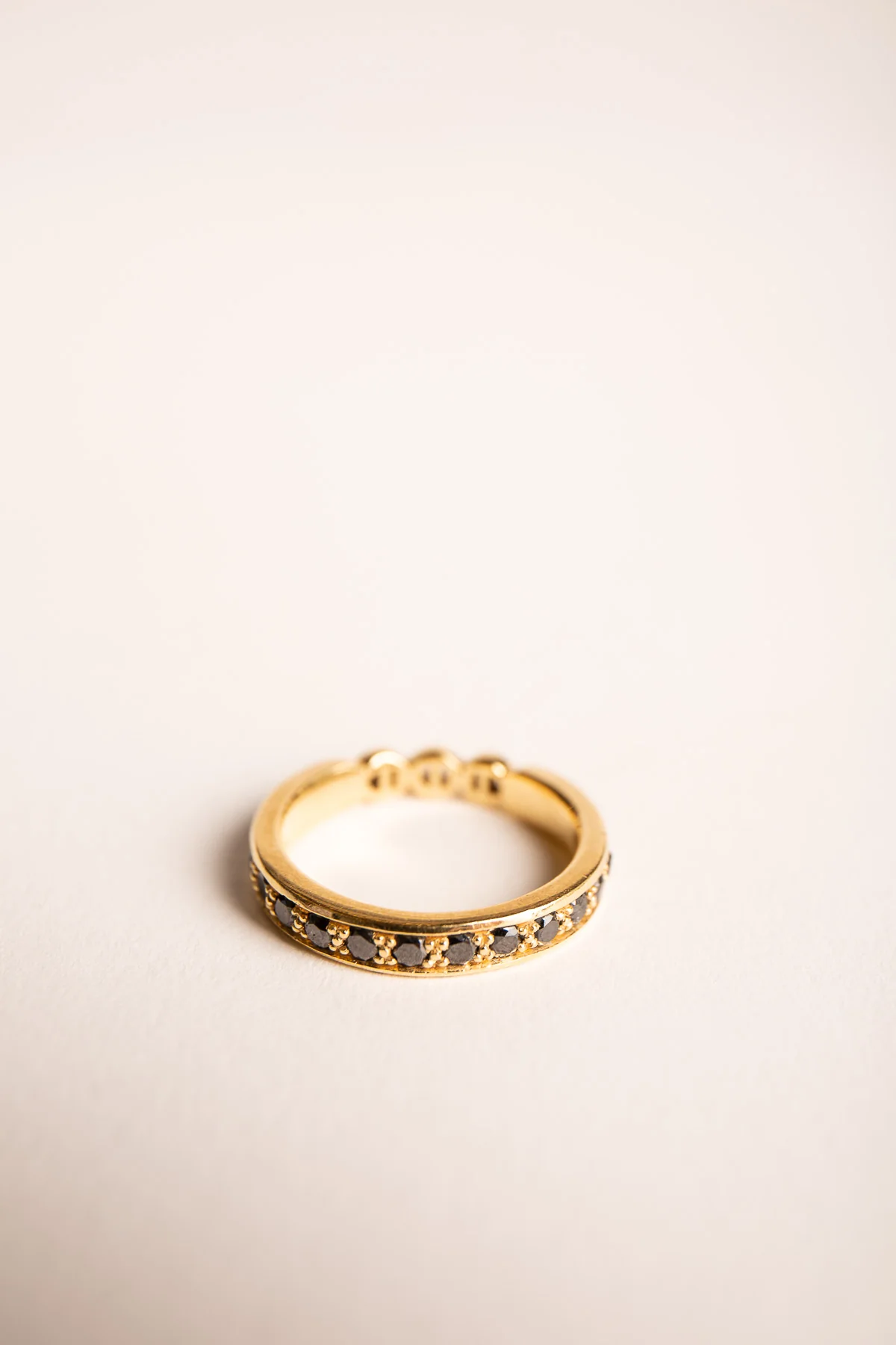 HOORSENBUHS | AMERICANA BLACK DIAMOND RING - Image 5