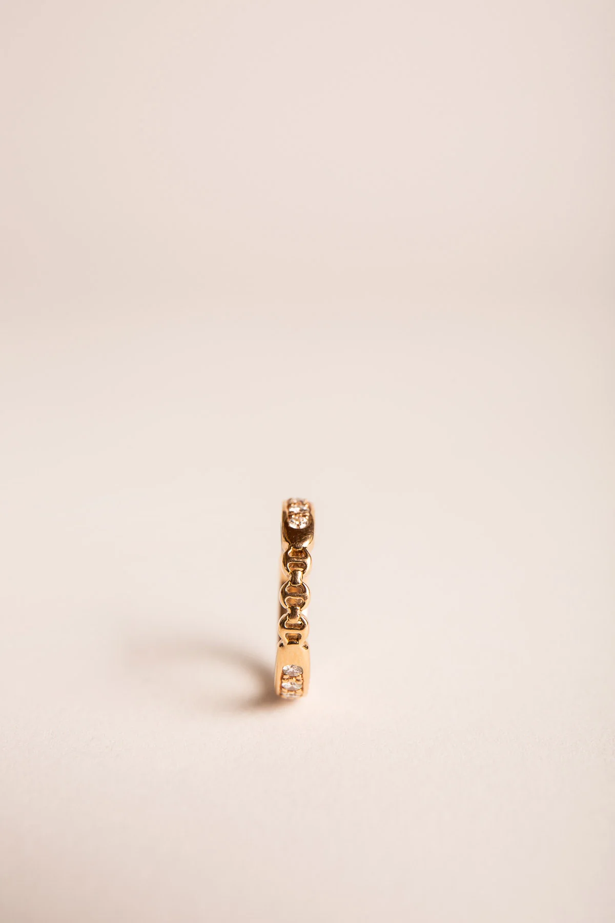 HOORSENBUHS | ROSE GOLD & DIAMOND AMERICANA BAND - Image 2
