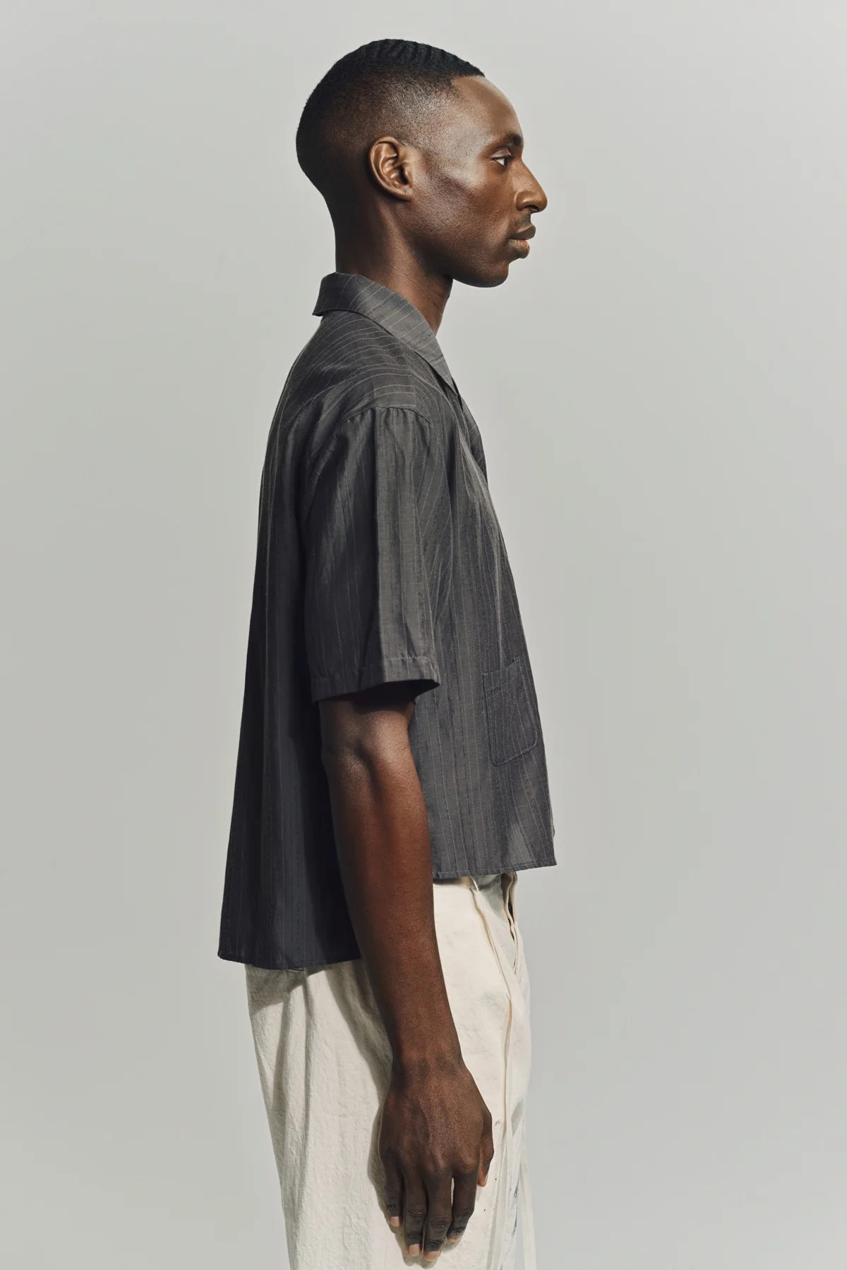 INDIVIDUAL SENTIMENTS | OPEN COLLAR SHORT SLEEVE SHIRT - Image 5