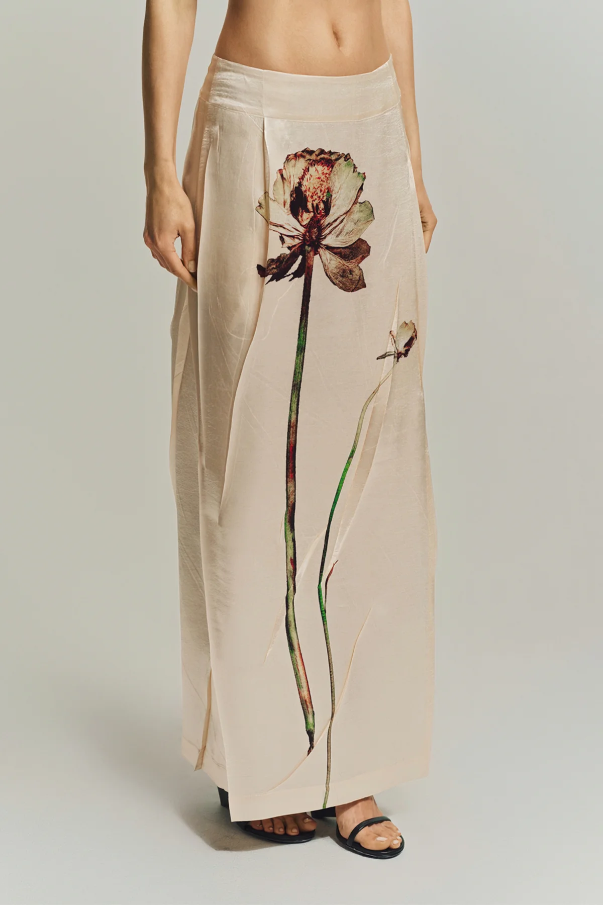 ISSEY MIYAKE | PRESSED FLORA SKIRT - Image 3