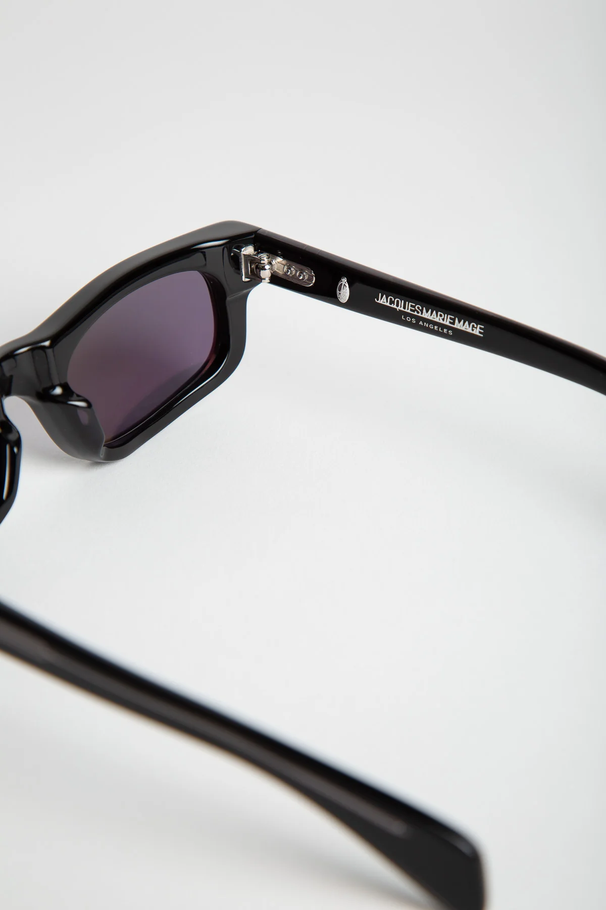 JACQUES MARIE MAGE | Initials Sunglasses in Black Mirror - Image 3
