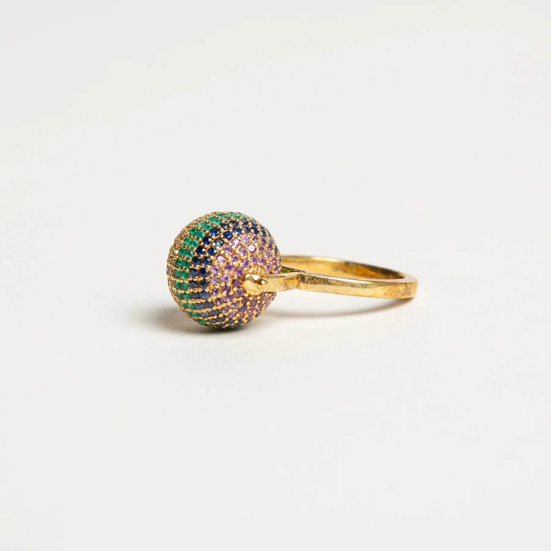 JADE JAGGER | RAINBOW DISCO BALL RING - Image 2