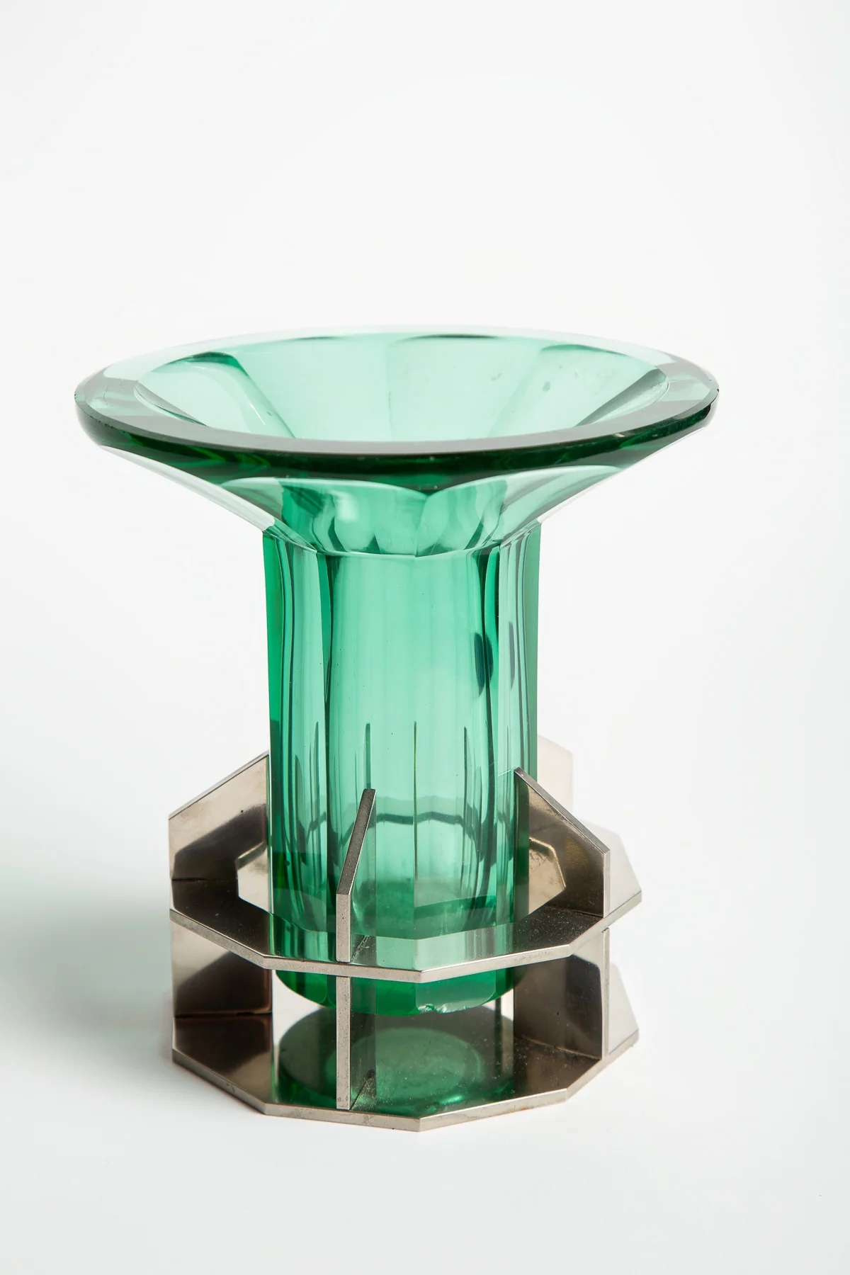 JEAN BORIS-LACROIX & MARCEL GOUPY | 1930's GLASS VASE - Image 2