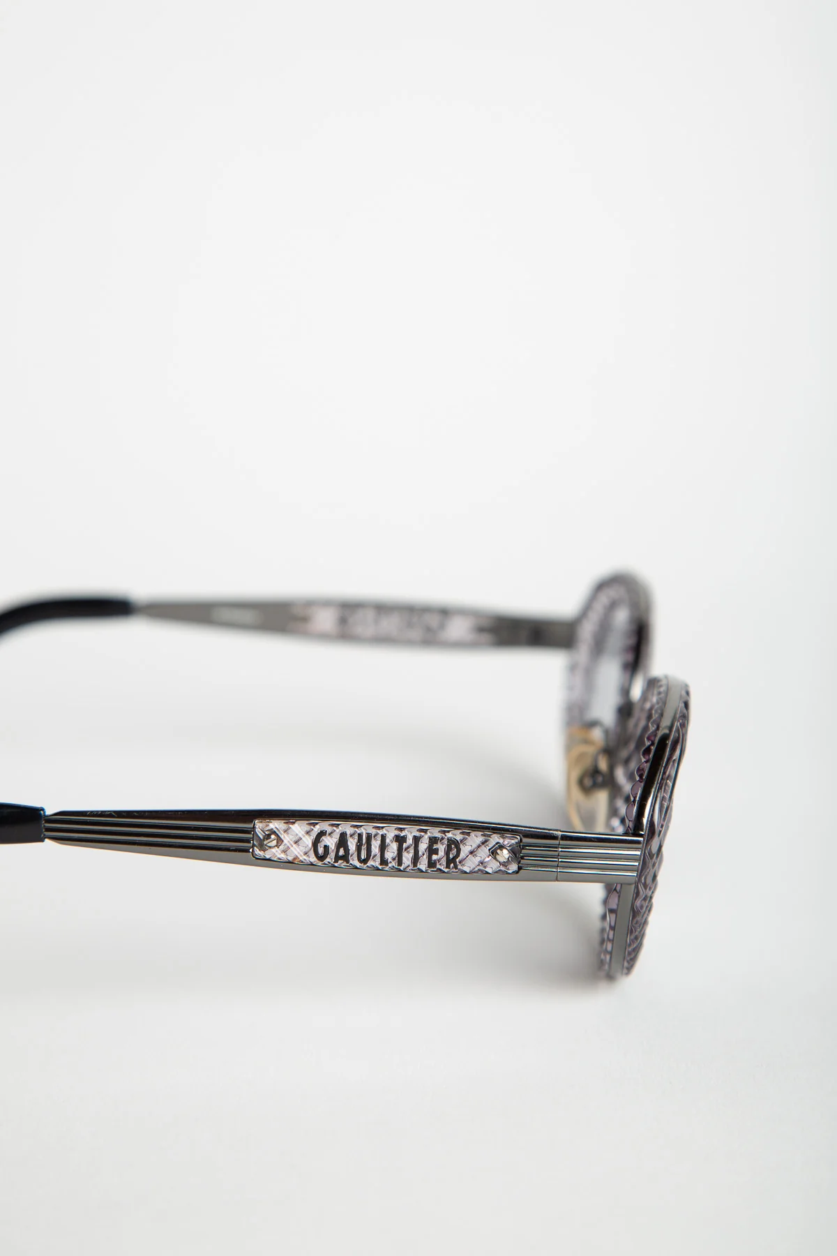1990'S JEAN PAUL GAULTIER 56 5201 OVAL SUNGLASSES - Image 3