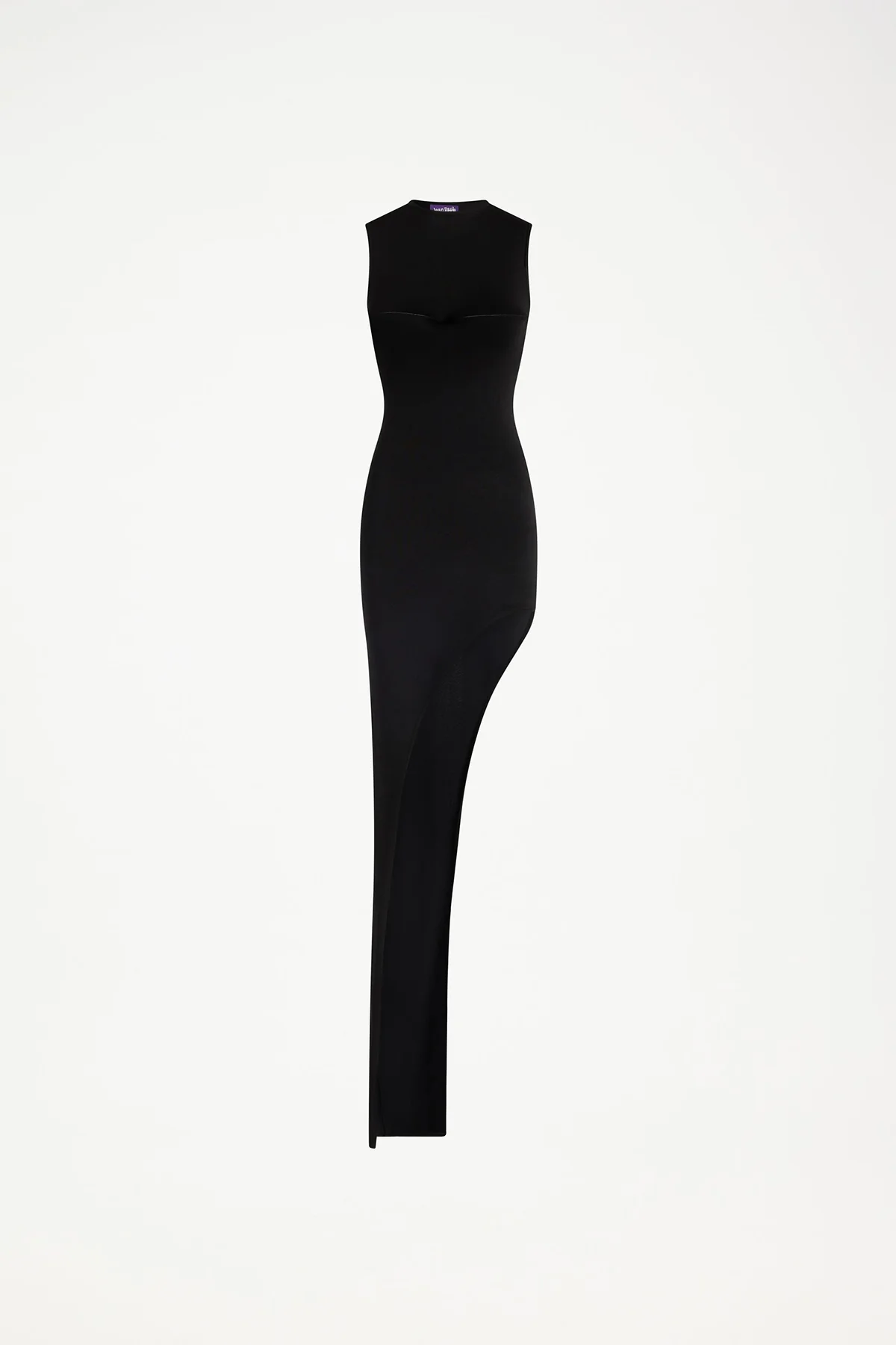 JEAN PAUL GAULTIER | 3D CHEST LONG ASYMMETRICAL DRESS