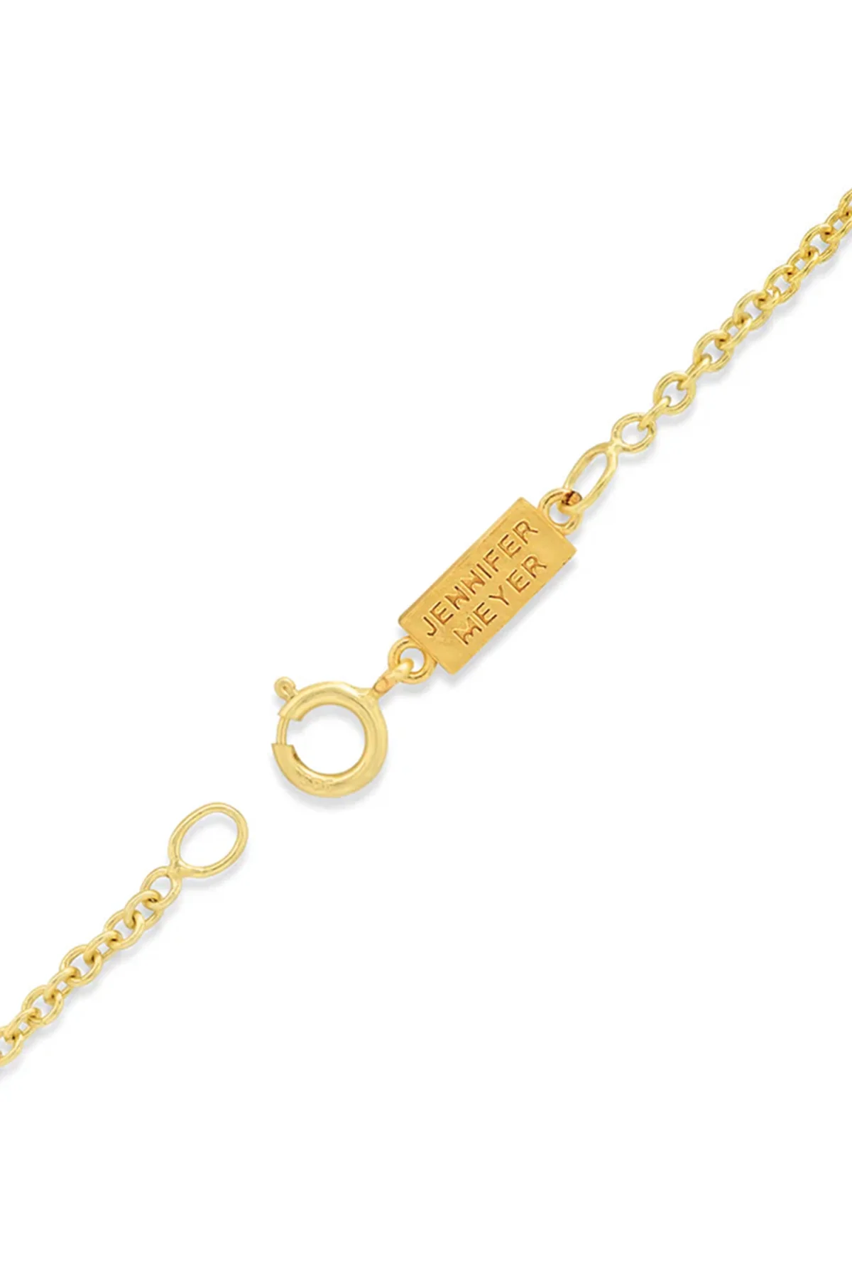 Jennifer Meyer | 18k Yellow Gold Diamond Mama Necklace - Image 3