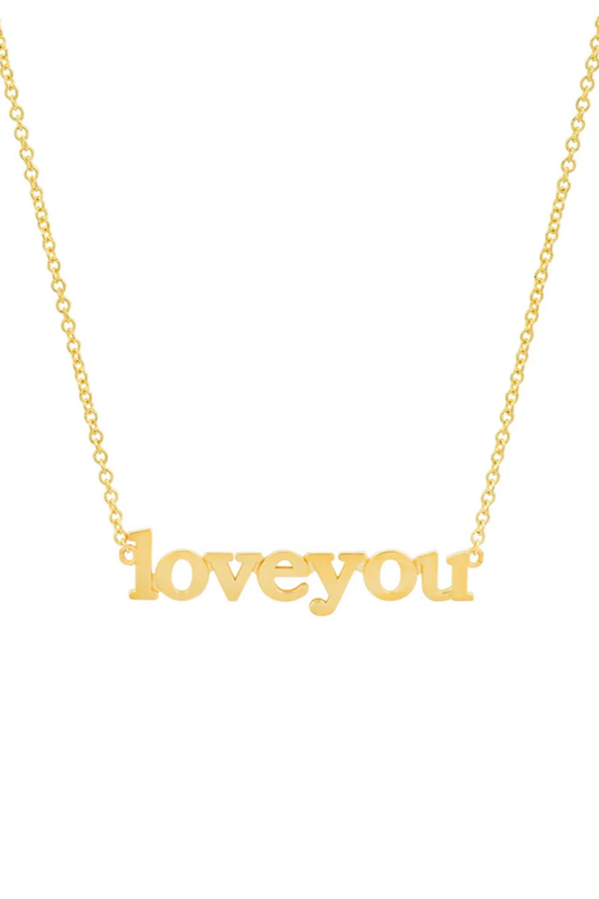 JENNIFER MEYER | LOVE YOU NECKLACE