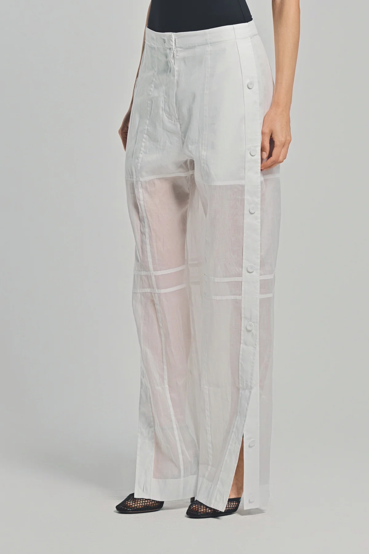 JIL SANDER | COTTON MUSLIN TROUSERS - Image 3