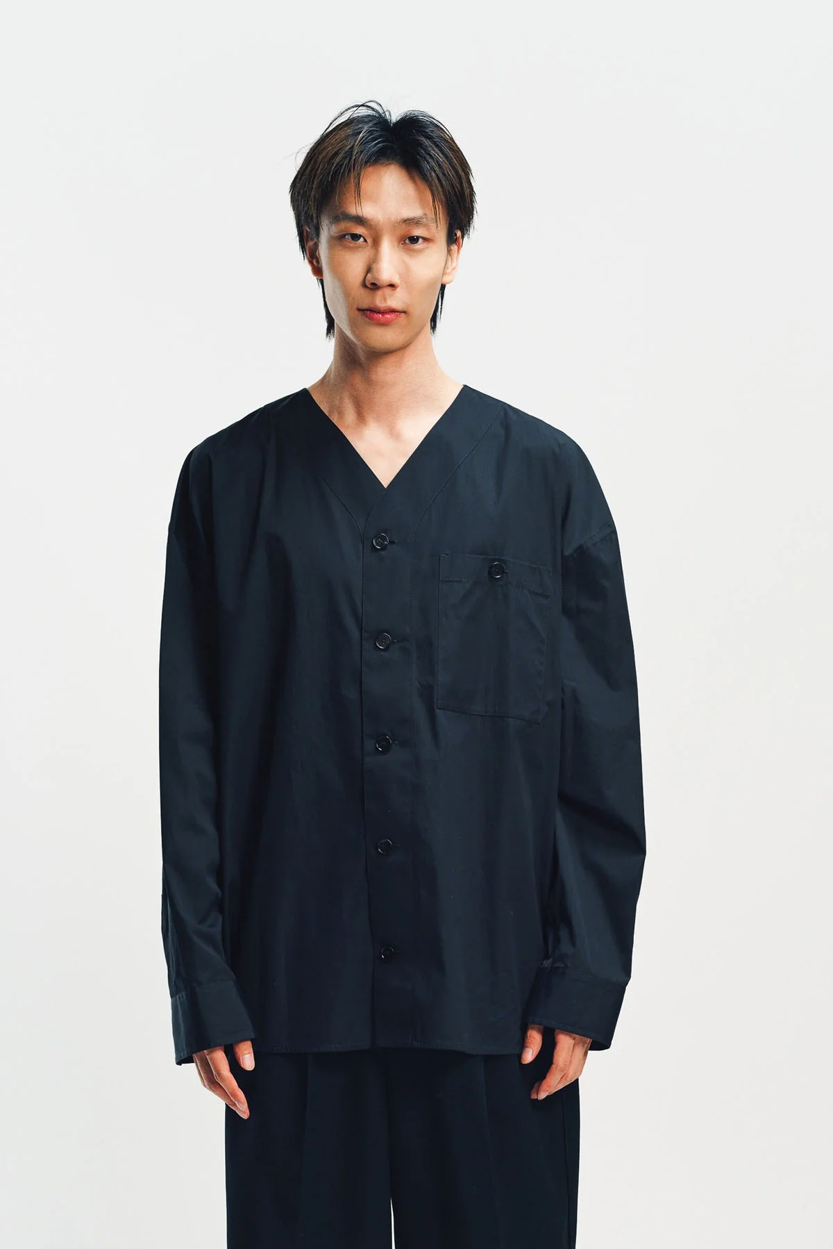 JIL SANDER | PATCH POCKET LONG SLEEVE SHIRT - Image 2