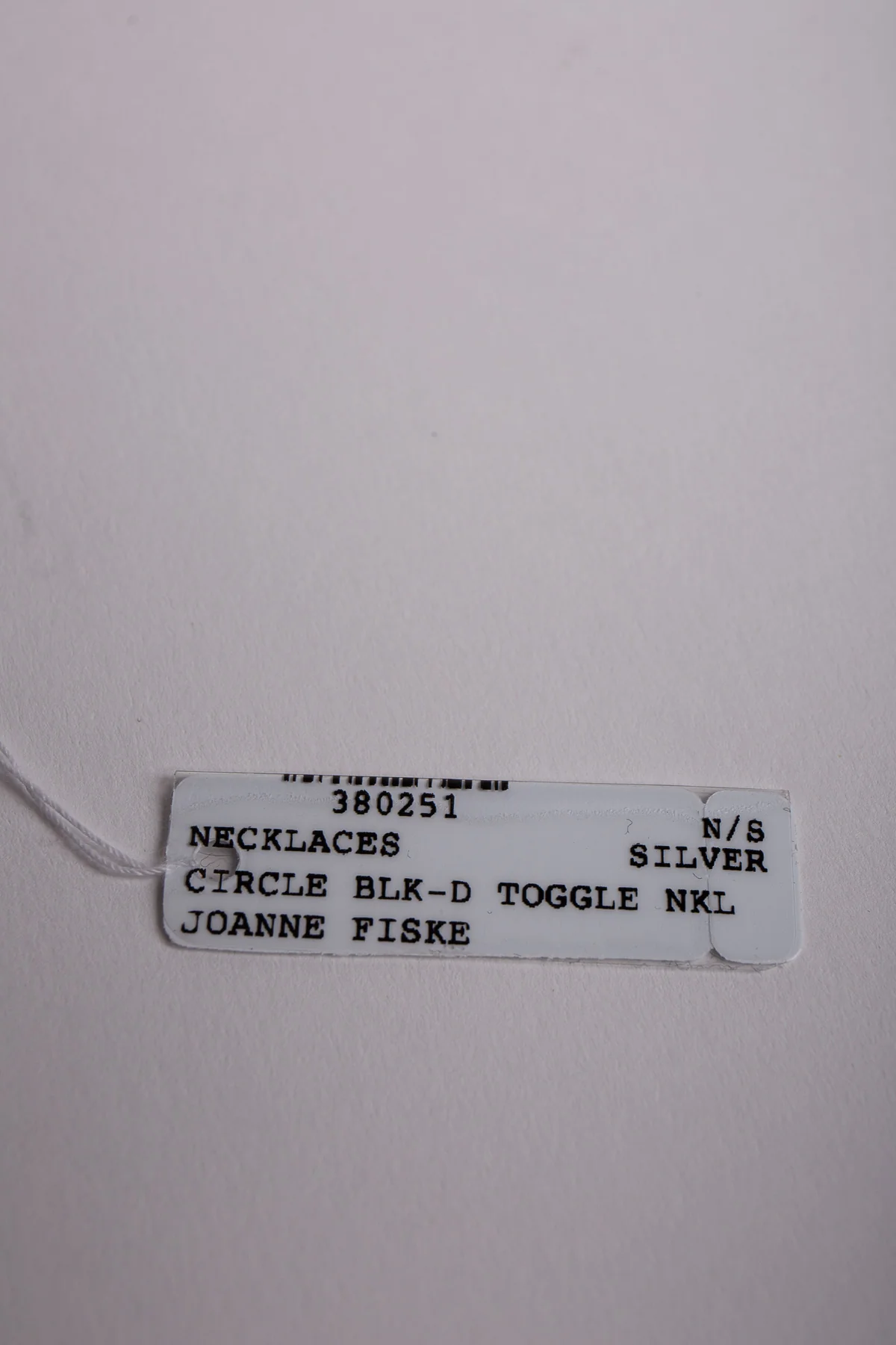 Joanne Fiske | Black Diamond Toggle Necklace - Image 3