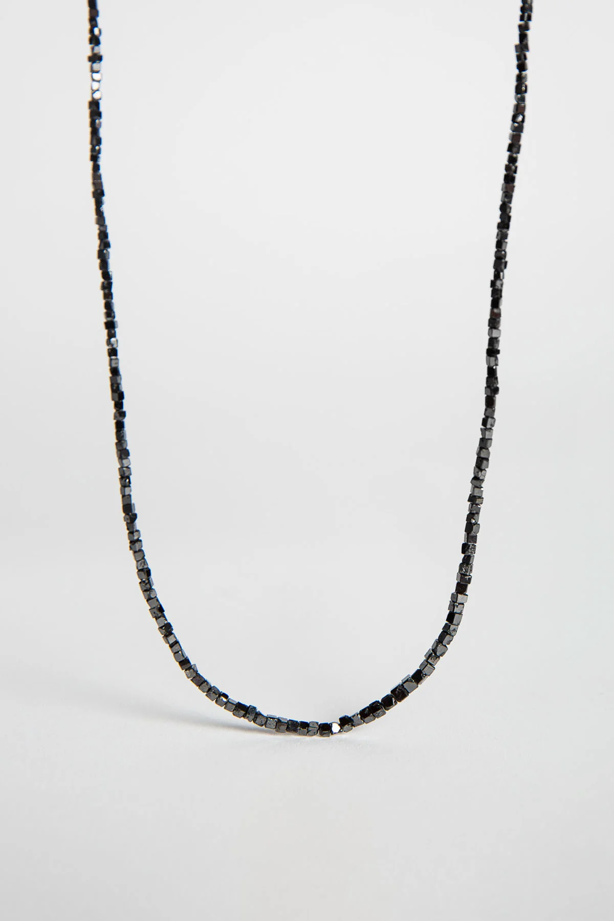 JOANNE FISKE | LARGE BLACK DIAMOND STRAND NECKLACE